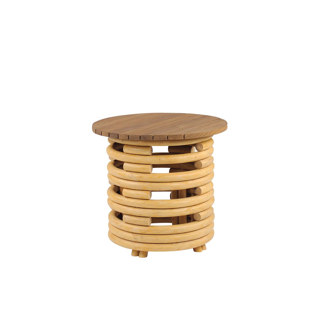 Kingsley Bate Palm Springs Aluminum 20" Side Table