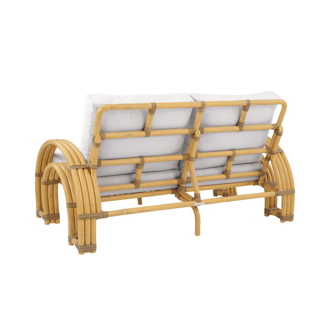 Kingsley Bate Palm Springs Aluminum Deep Seating Settee