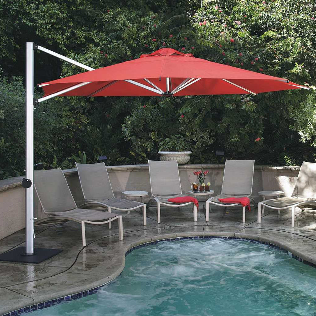 Shademaker Solaris 11' Octagon Sidepost Umbrella