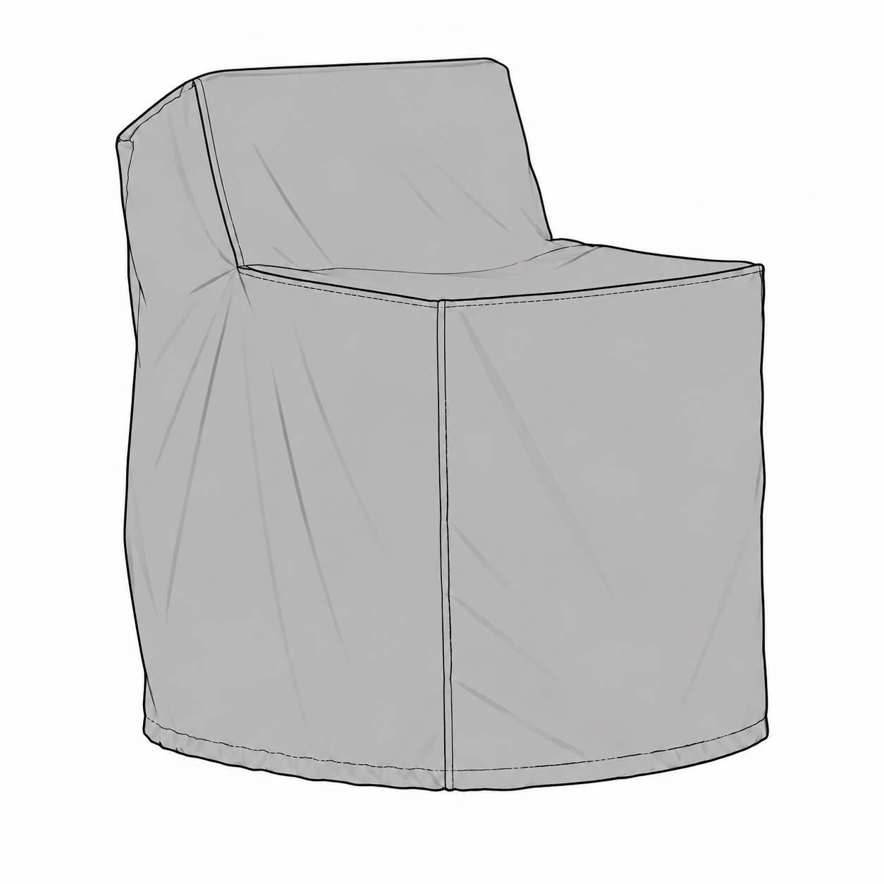 Barlow Tyrie Equinox Stacking Side Chair (4 stack) Cover