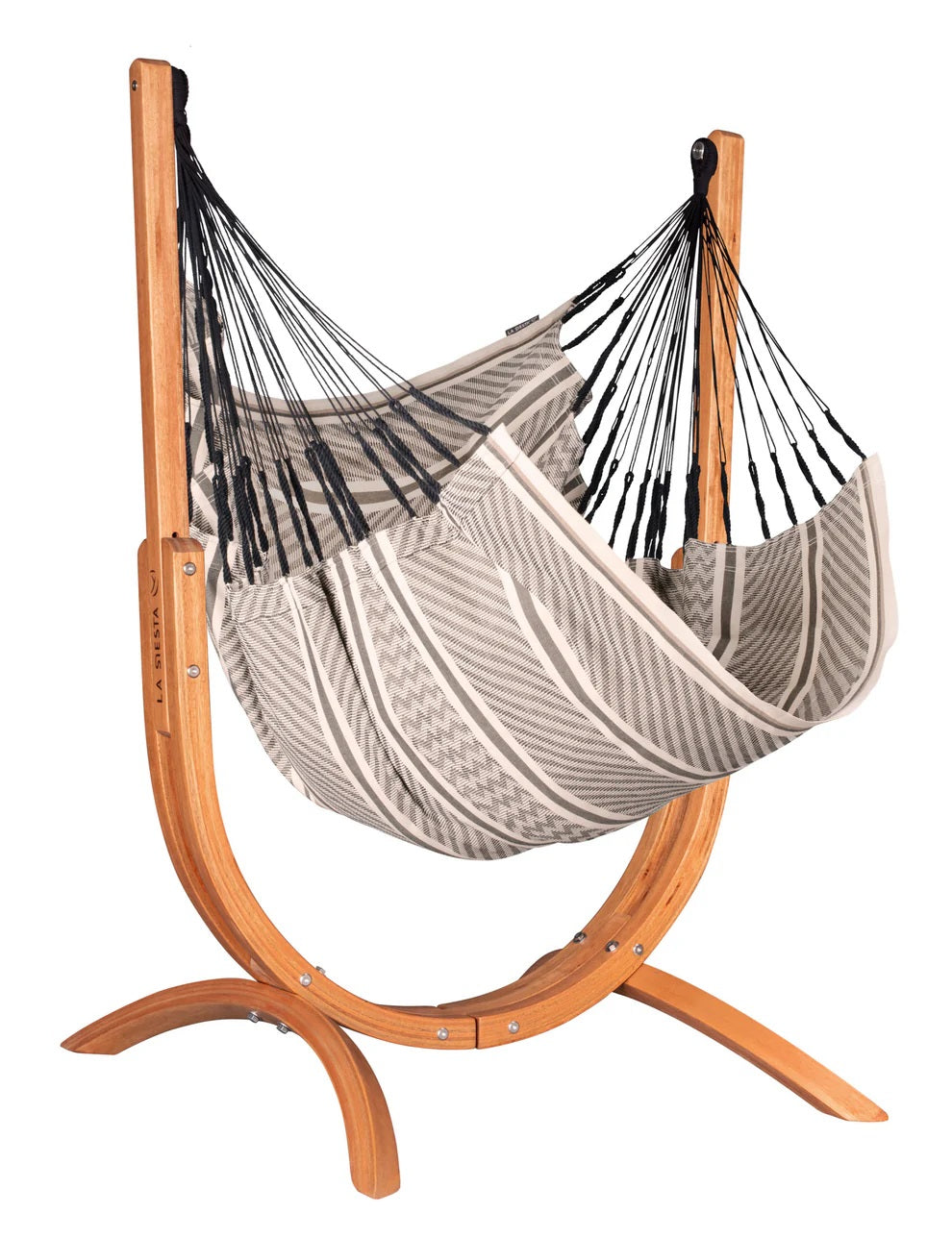 La Siesta Udine Organic Cotton Hammock Chair with Stand