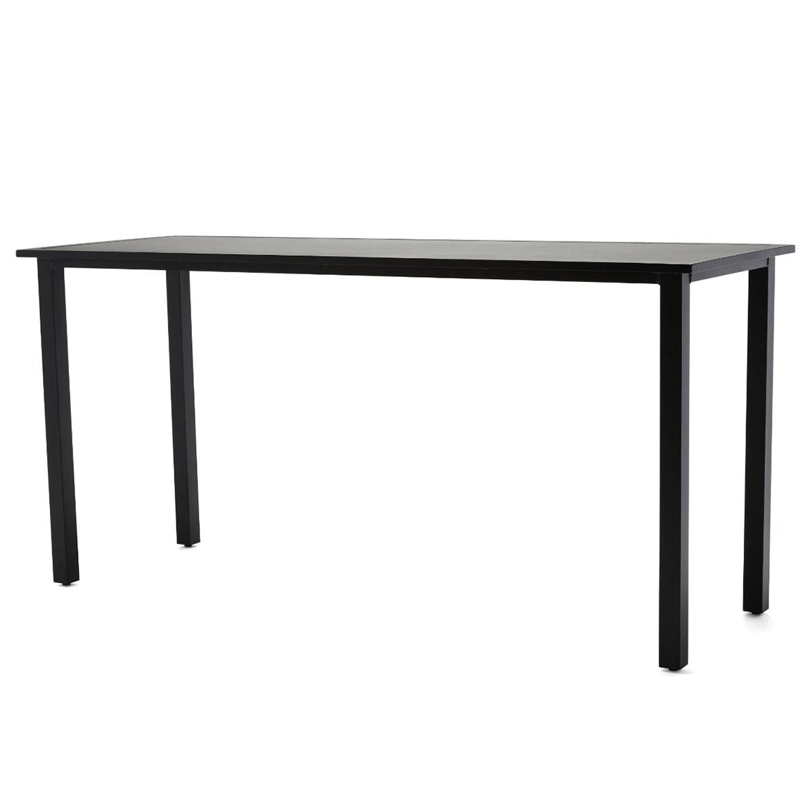 Woodard Communal Aluminum Bar Rectangle Height Table