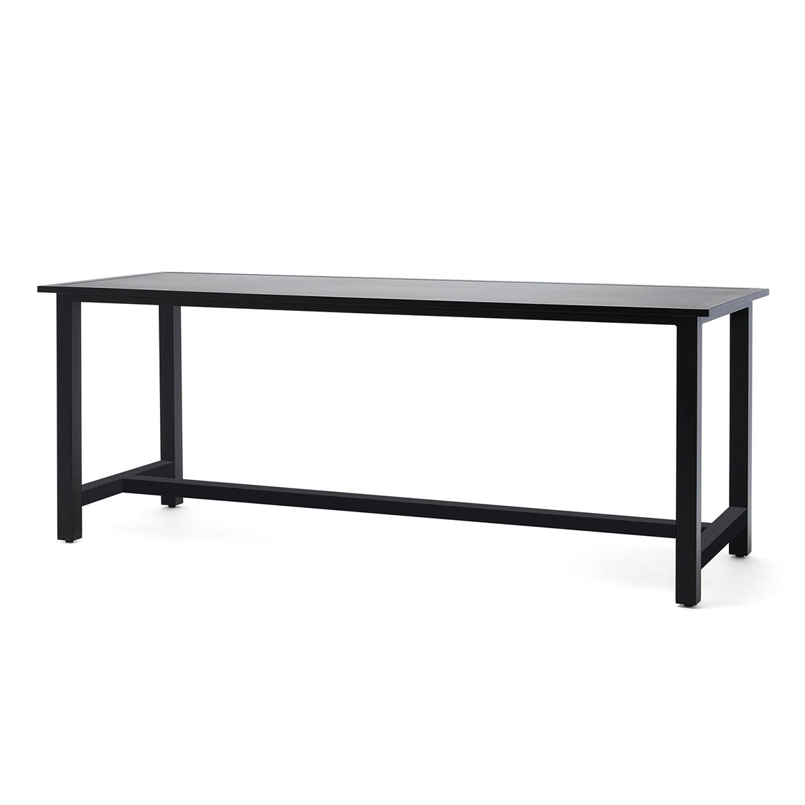 Woodard Communal Aluminum Rectangle Counter Height Table