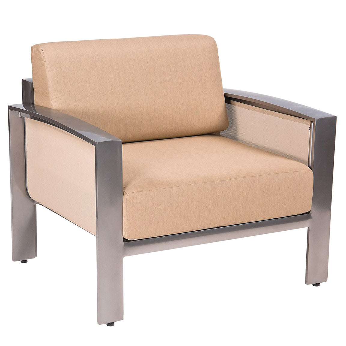 Woodard Metropolis Aluminum Lounge Chair