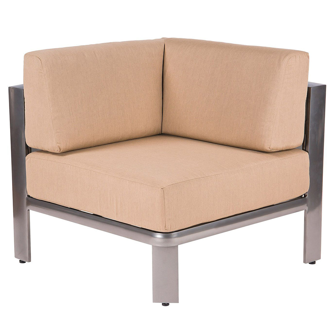 Woodard Metropolis Aluminum Corner Sectional Unit