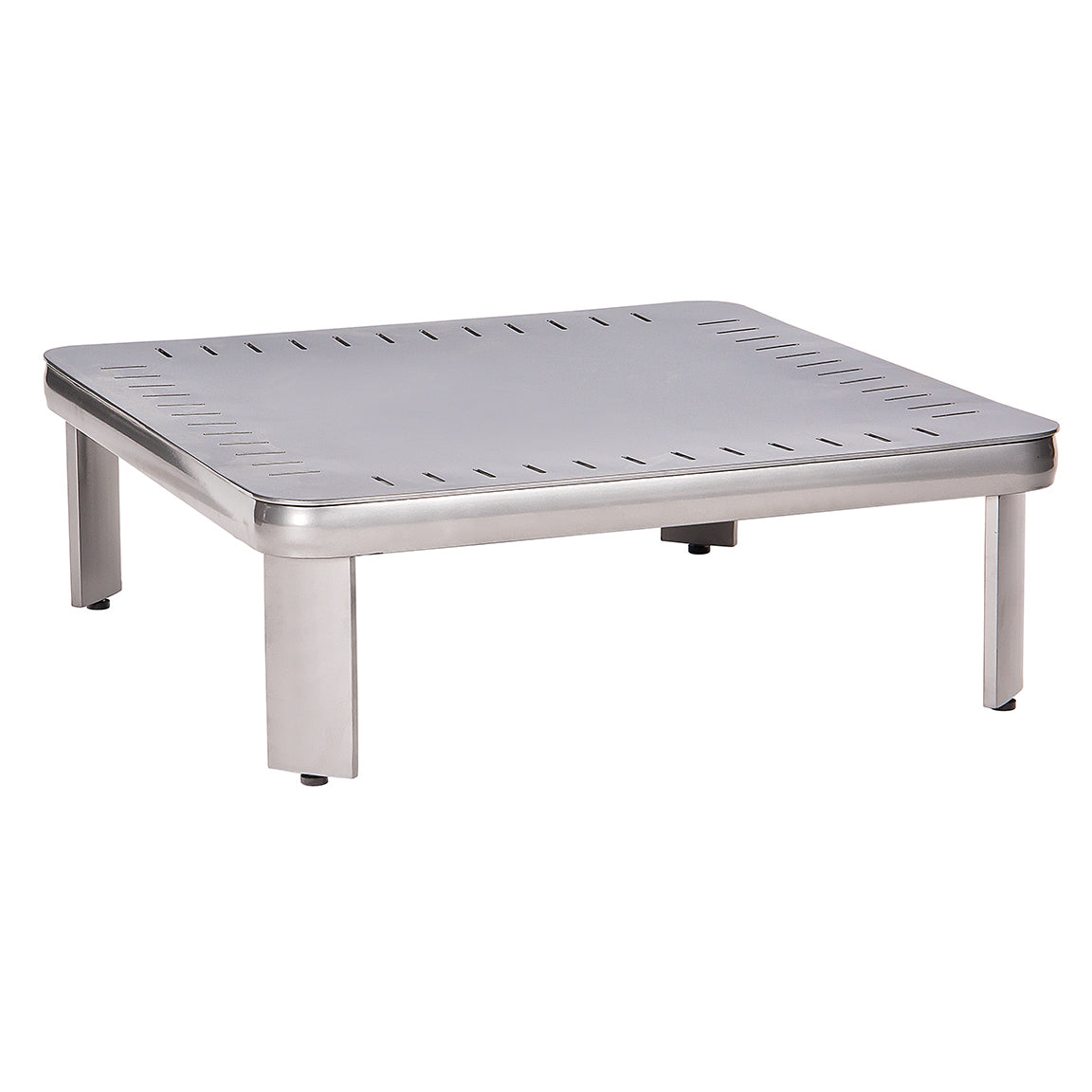 Woodard Metropolis Aluminum Sectional Square Table