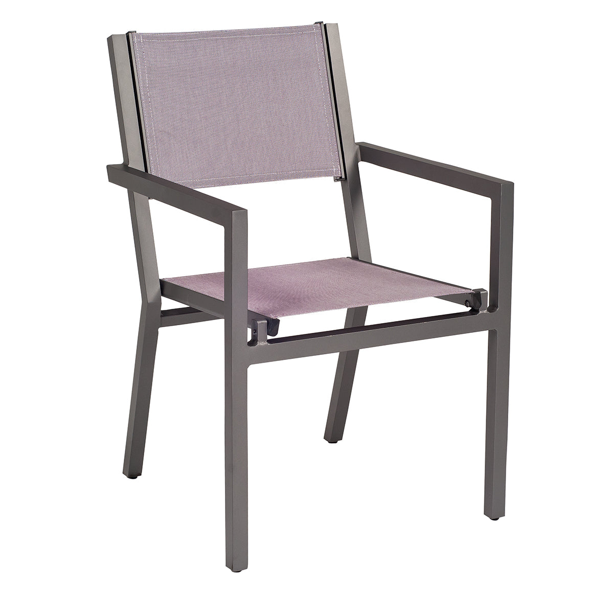 Woodard Palm Coast Aluminum Stackable Sling Dining Chair