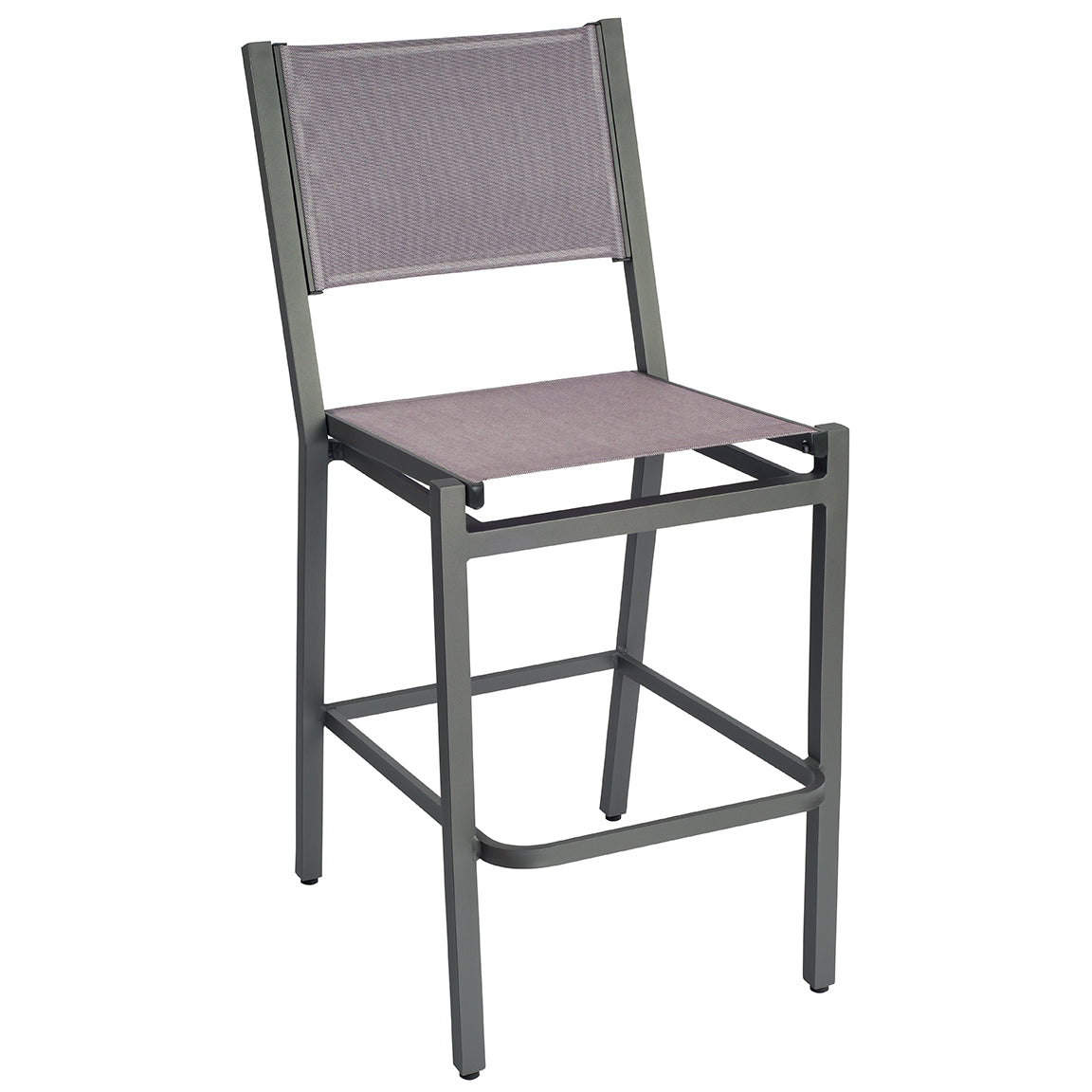 Woodard Palm Coast Aluminum Sling Bar Stool