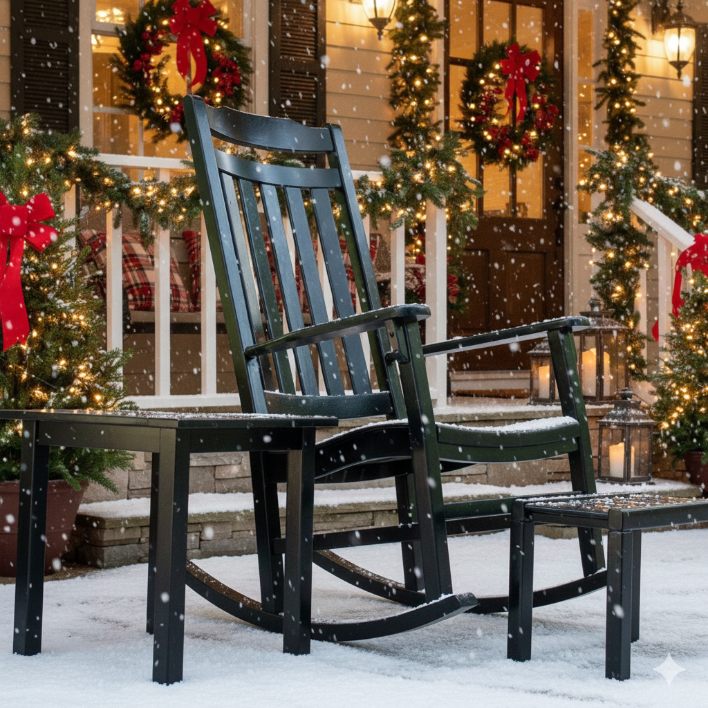 World's Finest Rocker - Painted Black