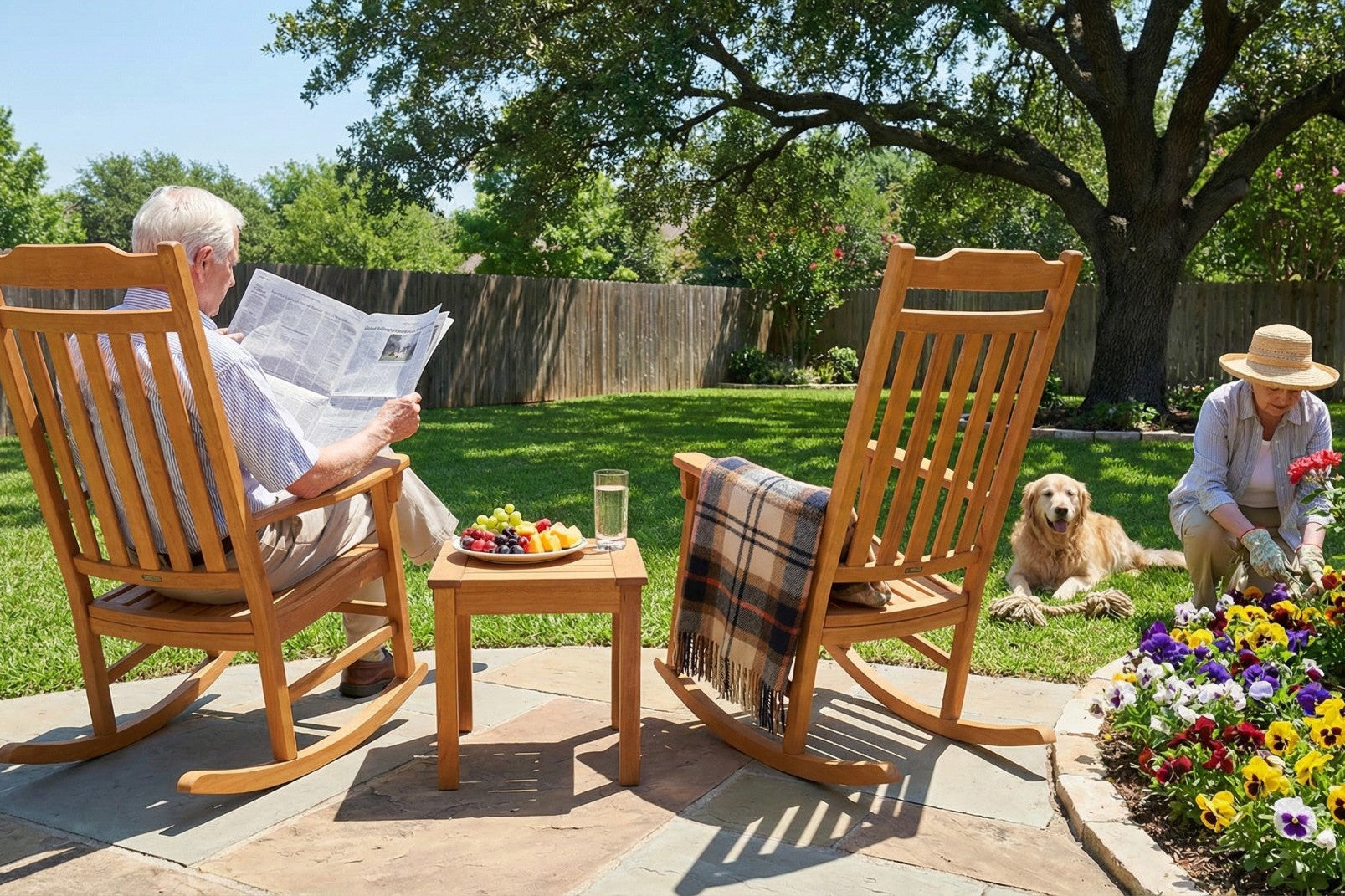 World's Finest Rocker - Natural Oil