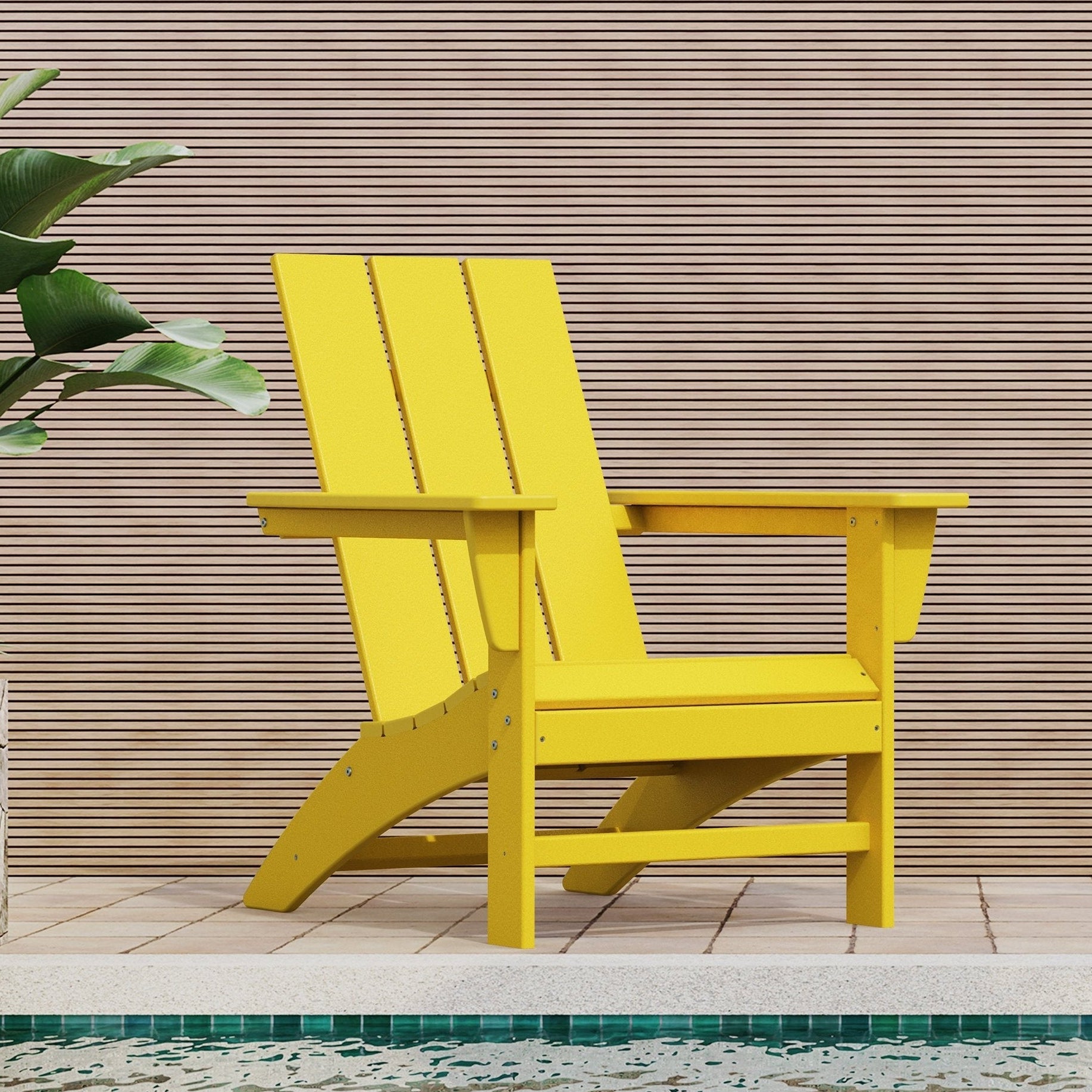 Polywood® Outdoor Furniture™ Modern Adirondack Chair