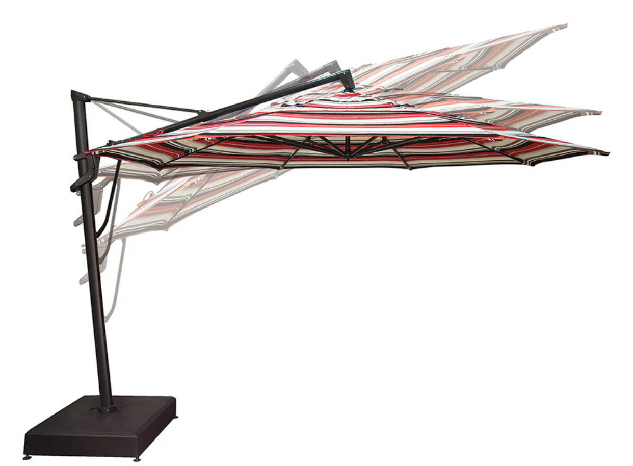 Treasure Garden 13' AKZ Octagon Cantilever Patio Umbrella
