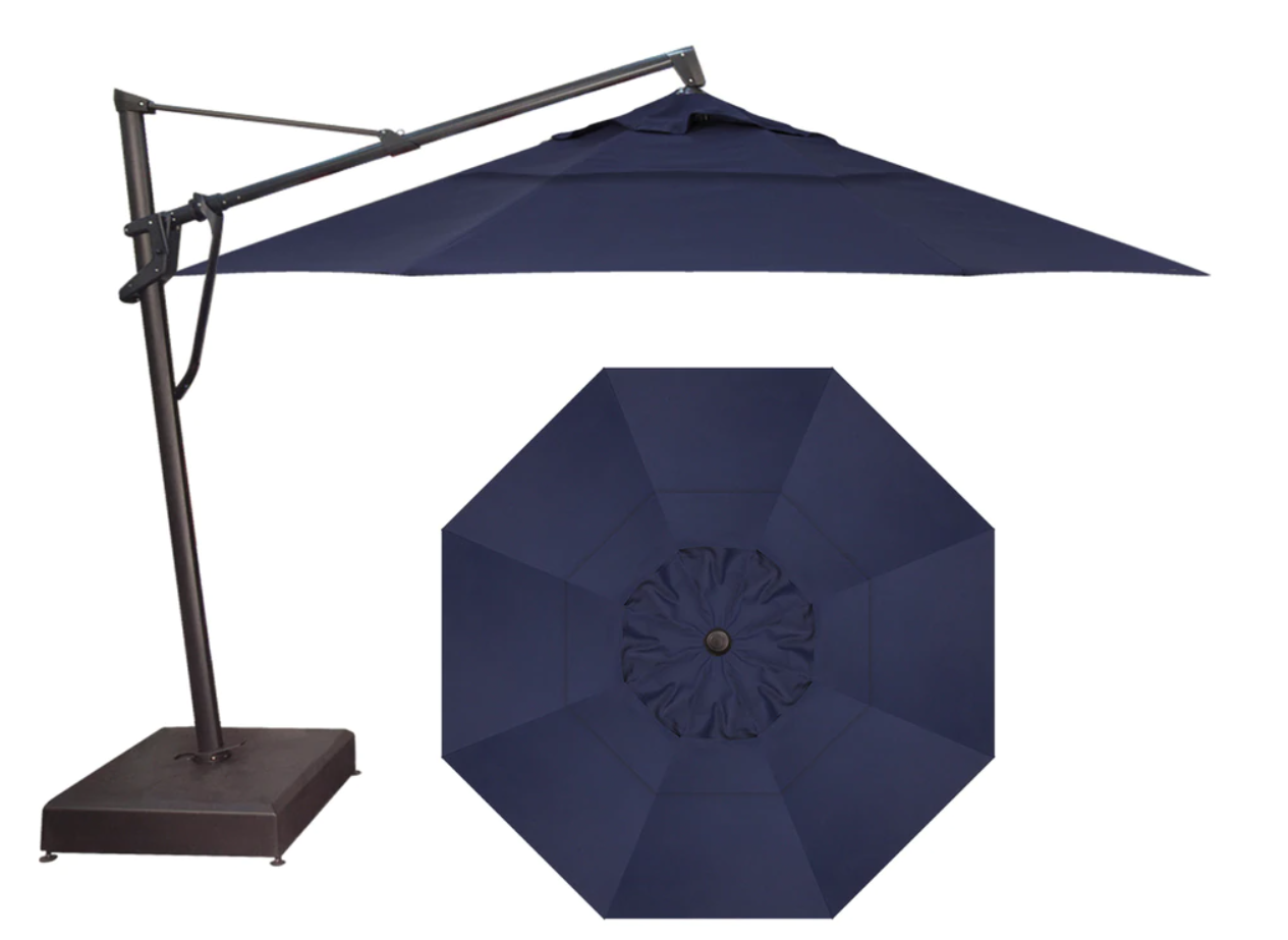 Treasure Garden 13' AKZ Octagon Cantilever Patio Umbrella