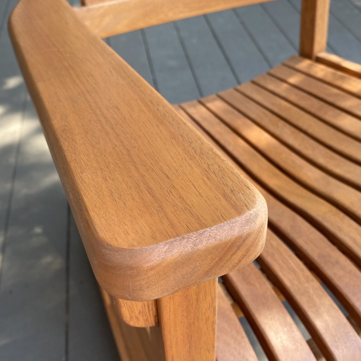 Americana Resort Rocker Set of 2 + Side Table - Robinia