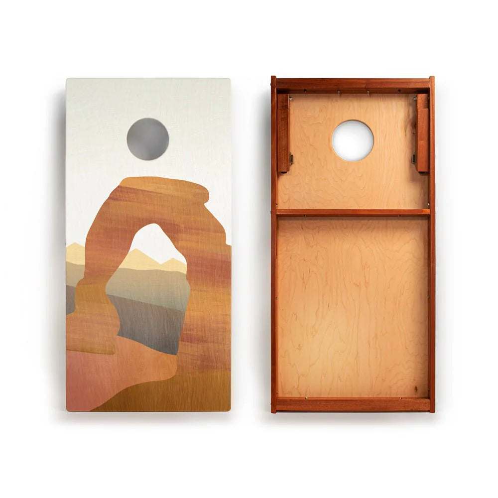 Elakai 2'x4' National Parks Cornhole Boards - Set of 2
