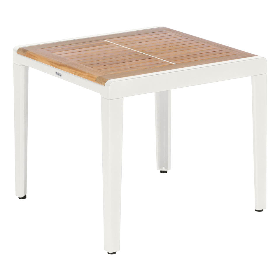 Barlow Tyrie Aura Teak and Aluminum Side Table 60