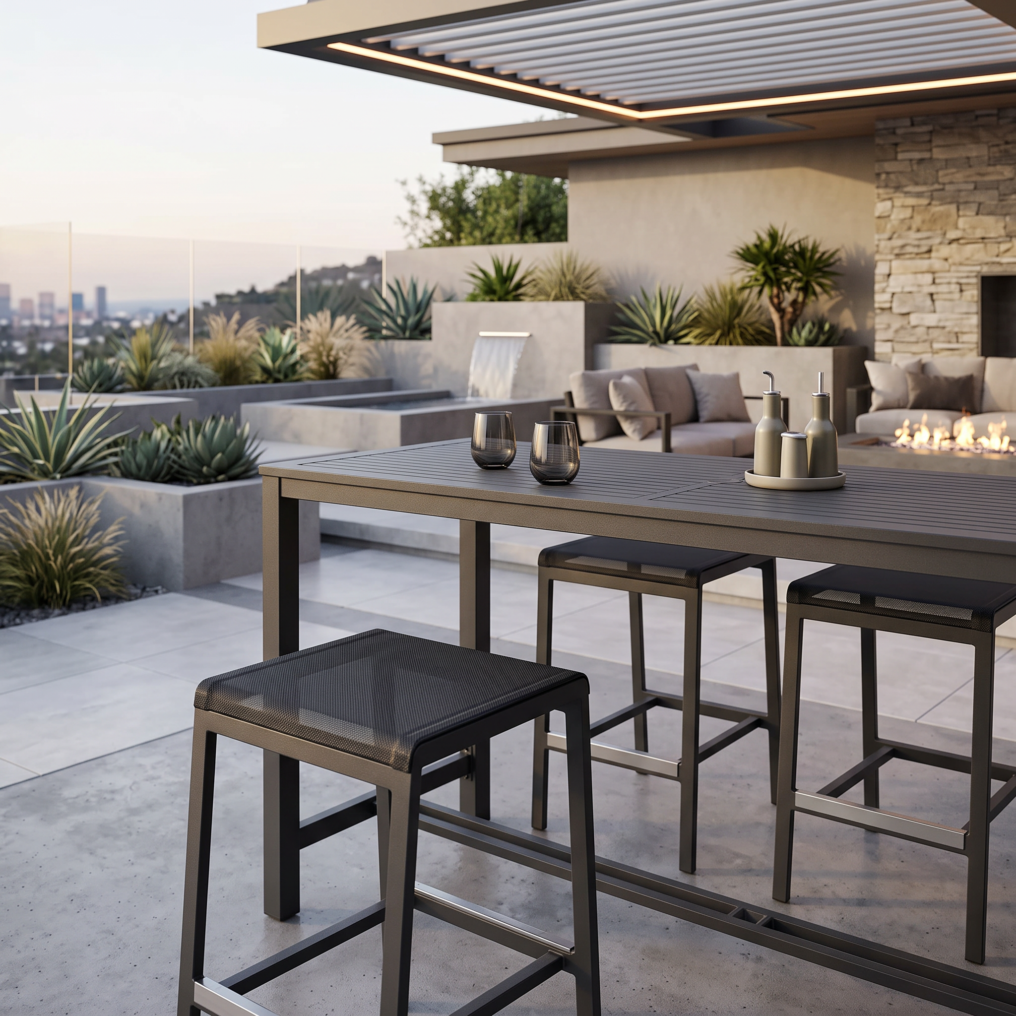 Barlow Tyrie Aura Counter Stool