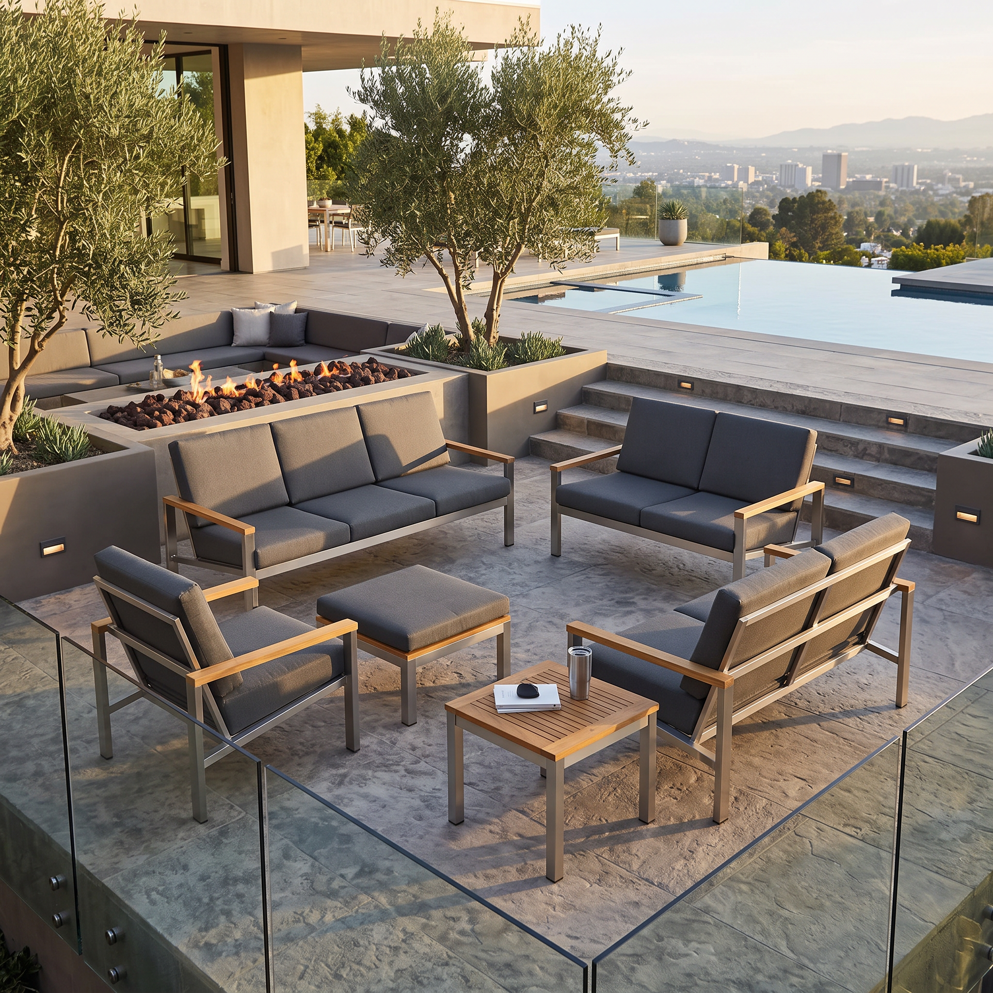 Barlow Tyrie Equinox 5pc Seating Ensemble