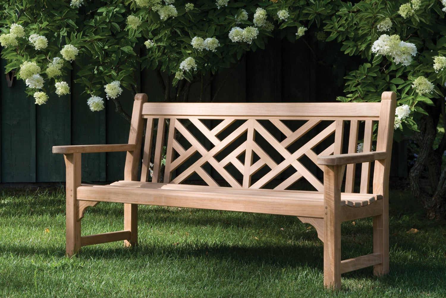 Kingsley Bate Chippendale Teak 5' Bench