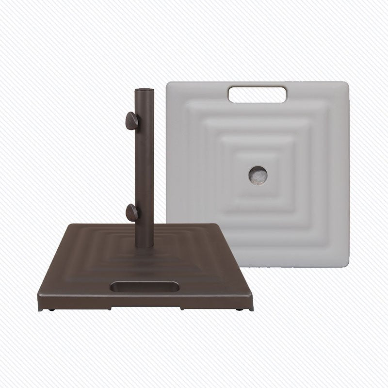 Shademaker 100 lbs Monaco Cast Aluminum Square Base with Wheels