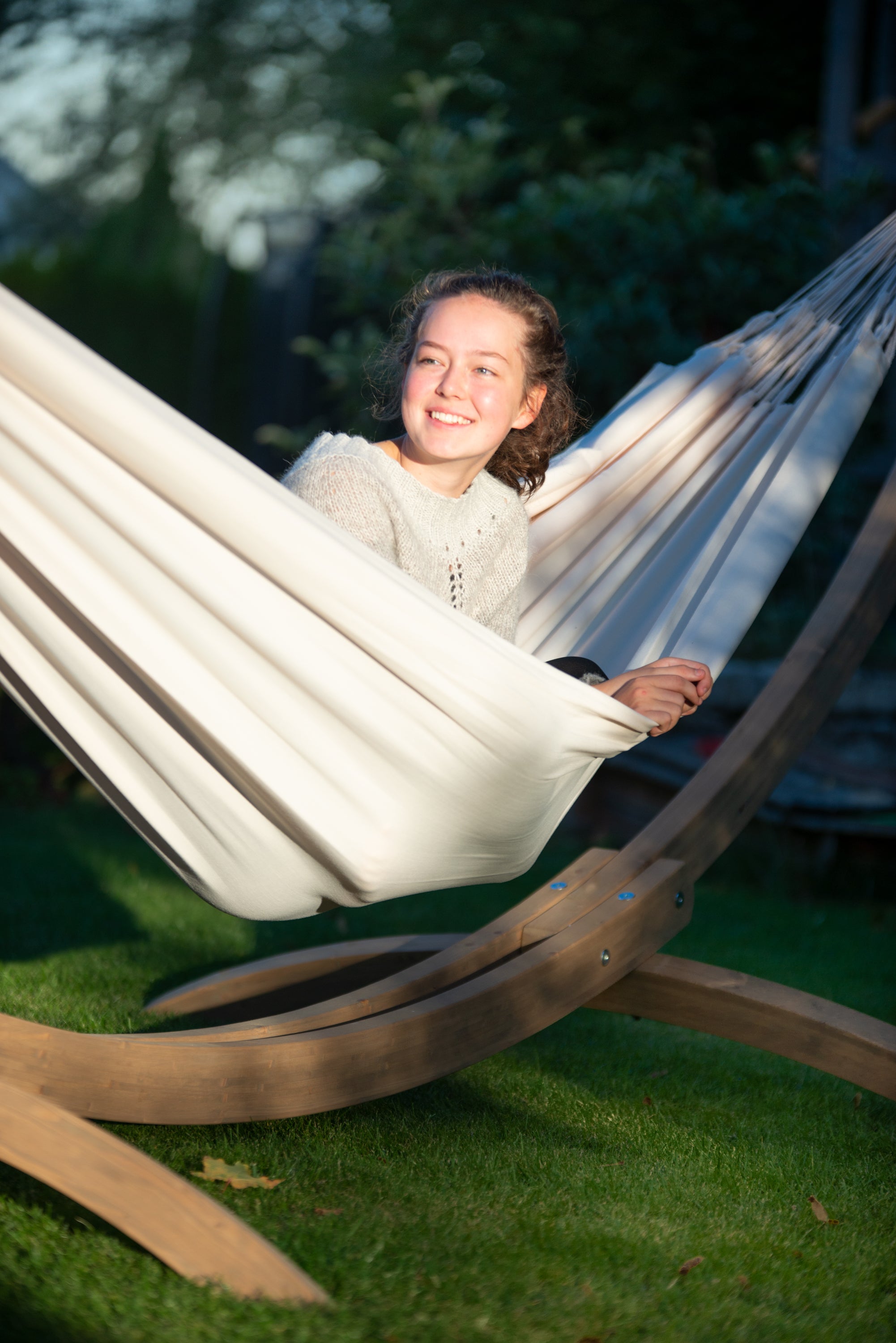 La Siesta Brisa Weather-Resistant King-Size Classic Hammock - Vanilla