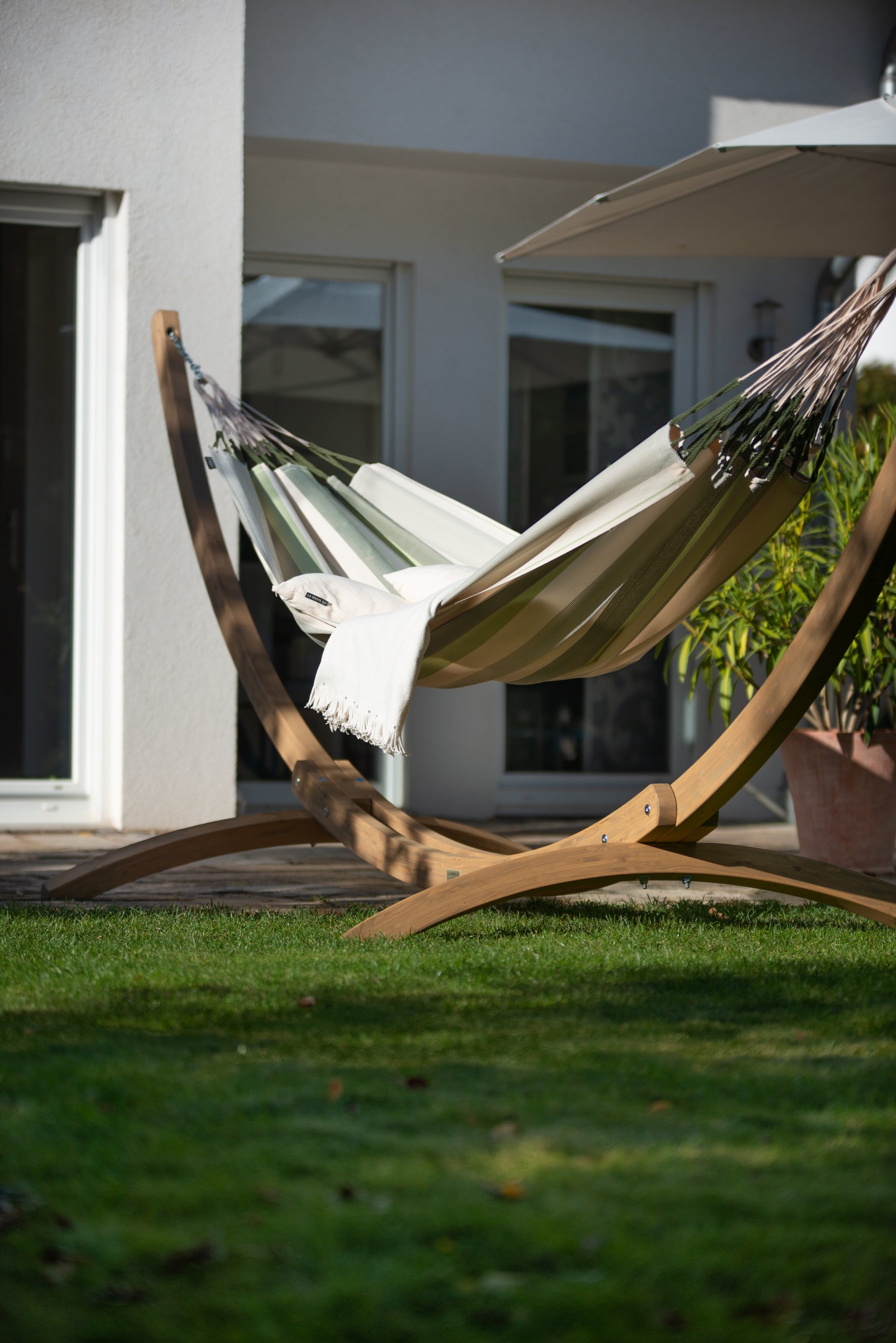 La Siesta Brisa Weather-Resistant Double Classic Hammock - Cedar