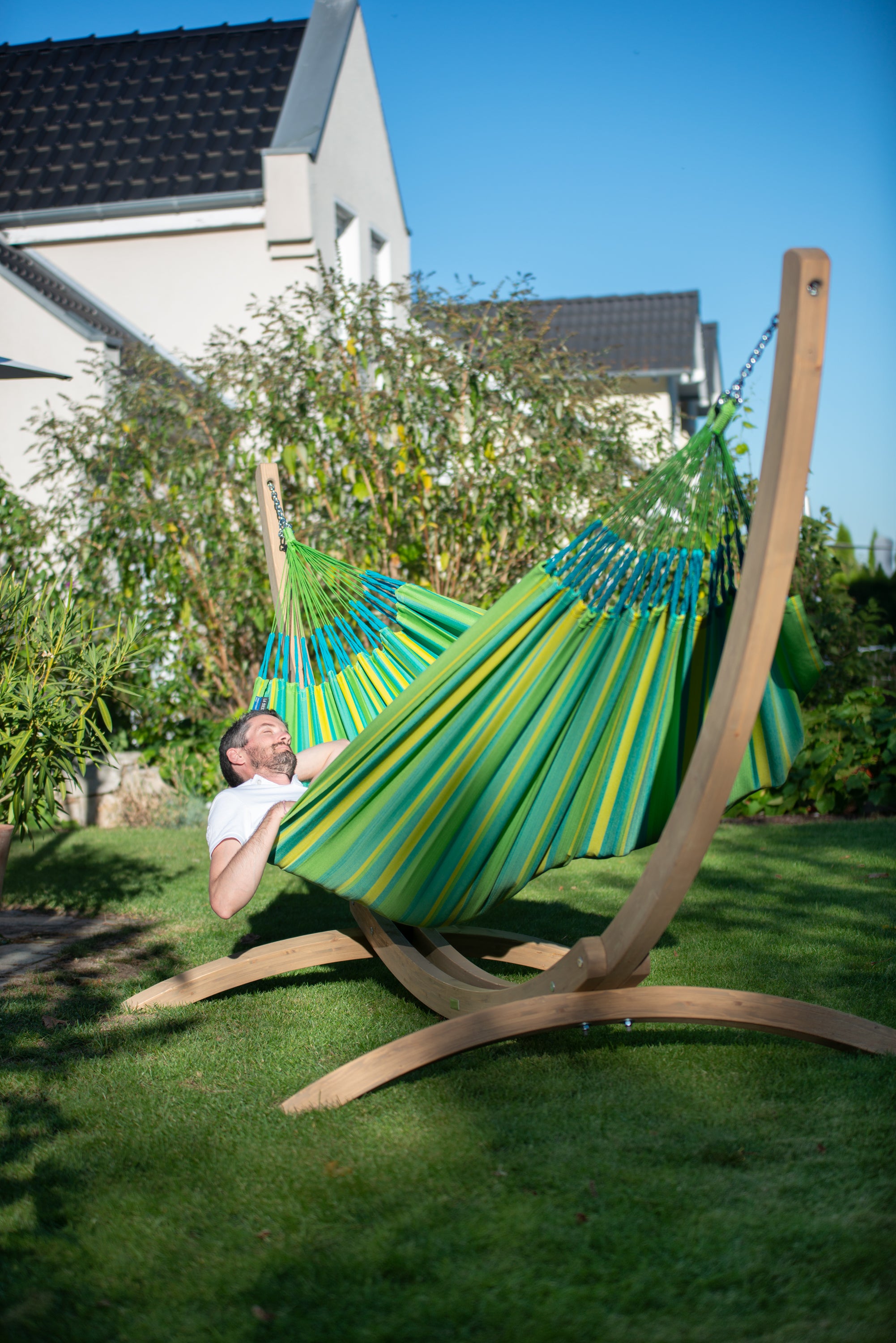 La Siesta Brisa Weather-Resistant King-Size Classic Hammock - Lime