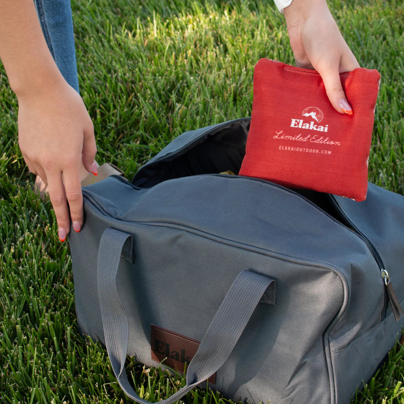 Elakai Cornhole Bag Carrier
