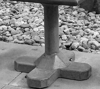 Stone Age Chinese Checkers Table - Freestanding Base