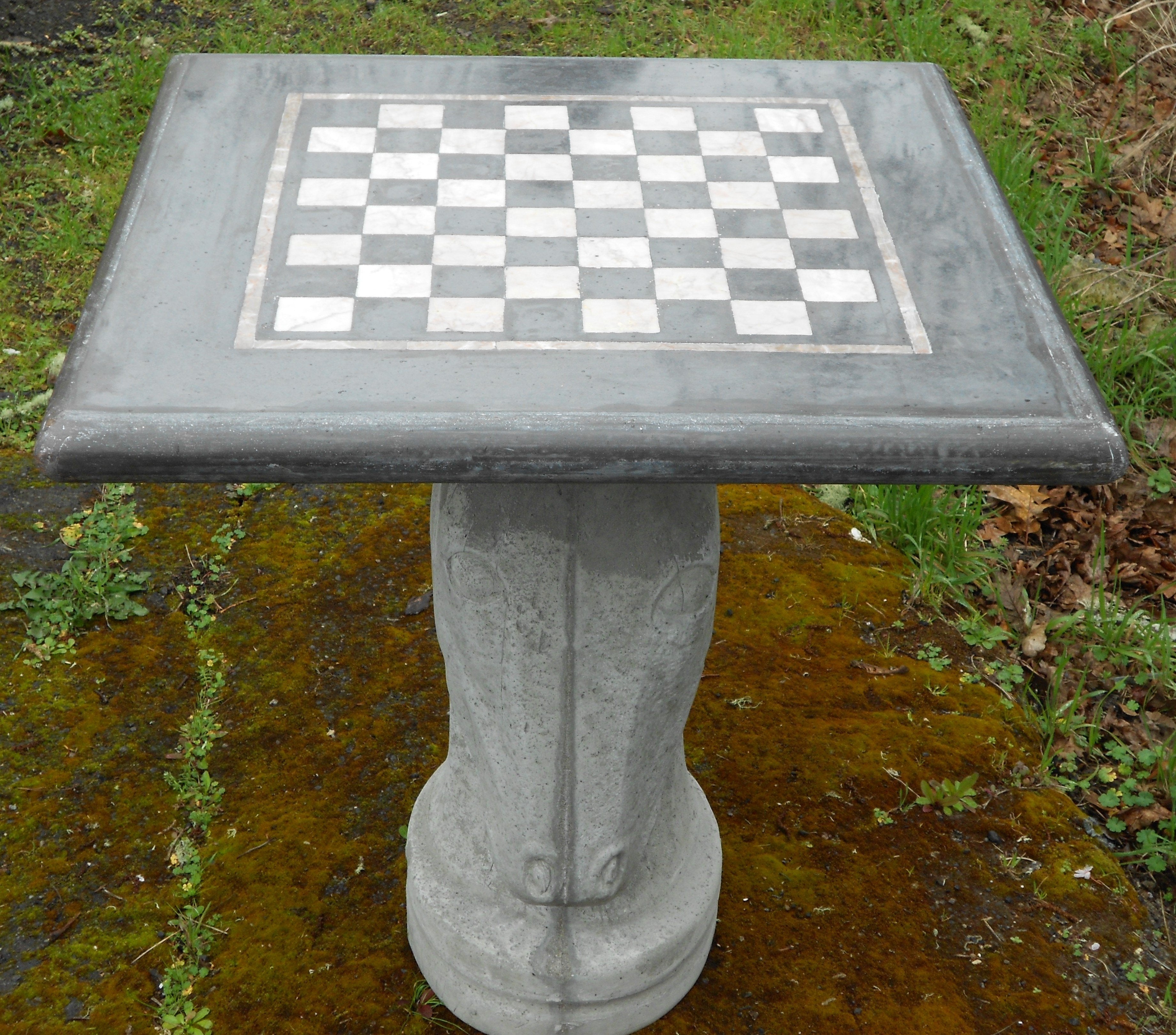 Stone Age Knight Chess Table