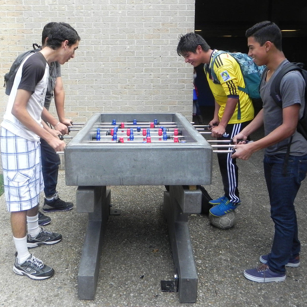 Stone Age Foosball Table