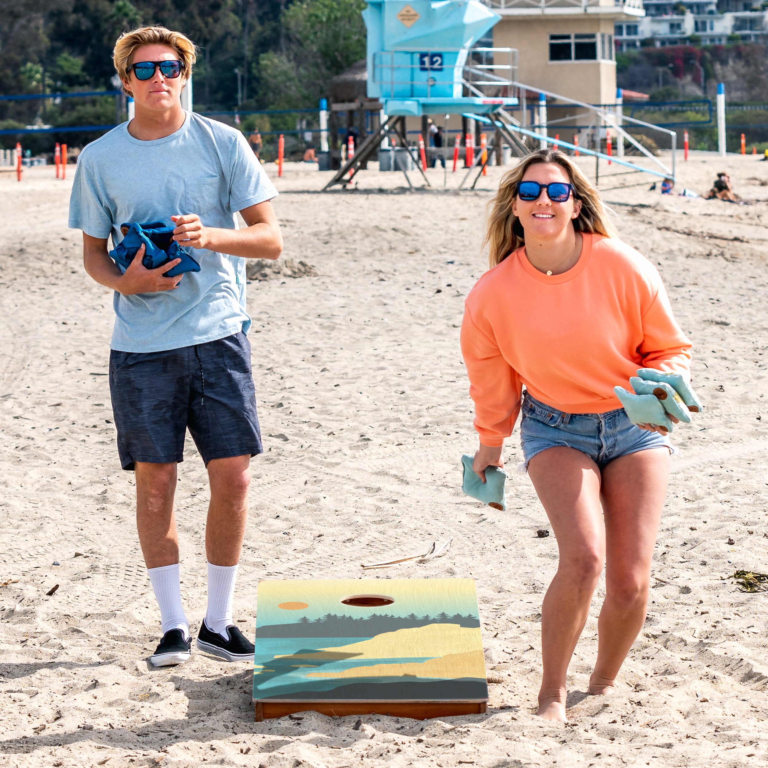 Elakai Acadia 2'x4' Cornhole Boards - Set of 2 - Cornhole Bags Sold Separately