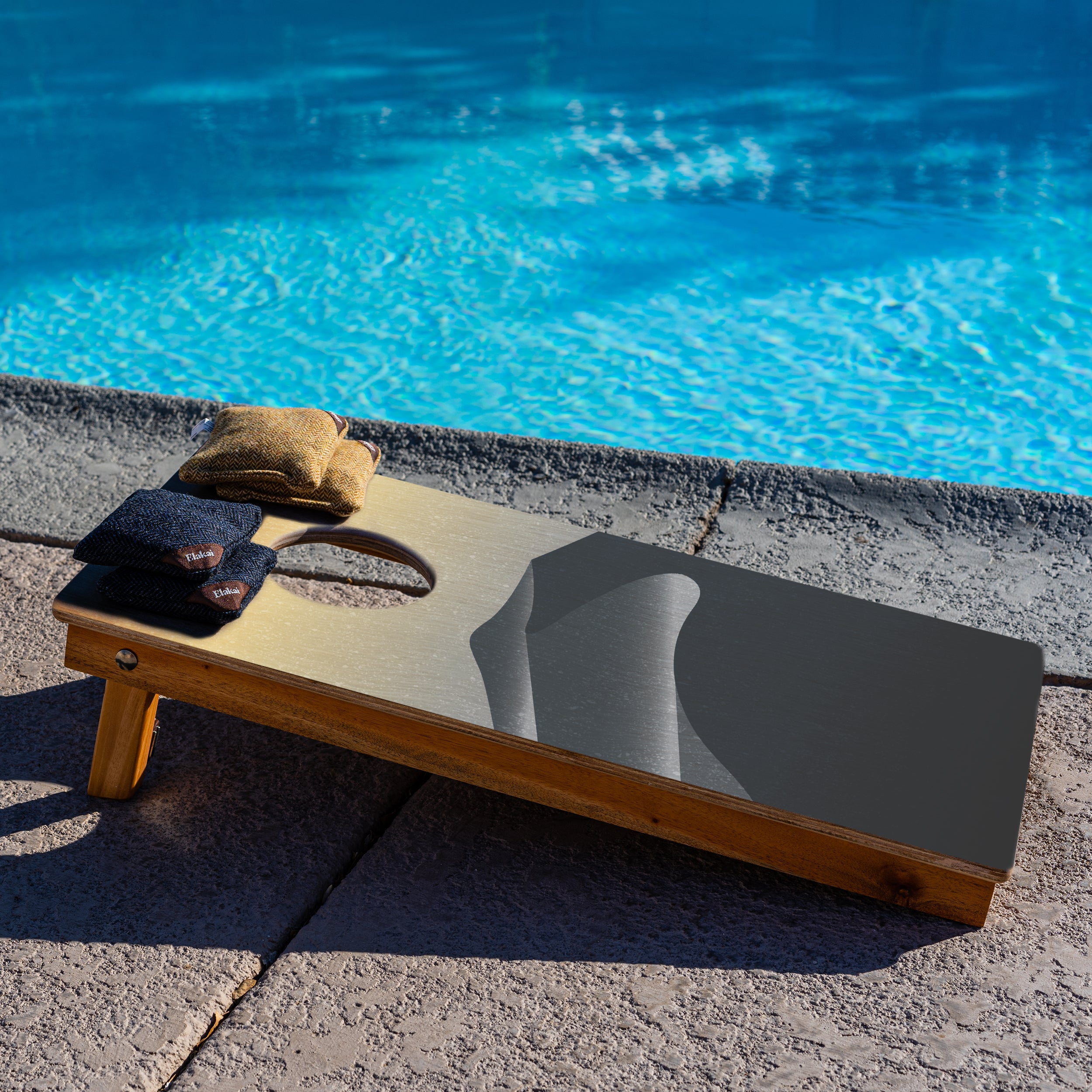 Elakai Mojave 1'x2' Cornhole Board Set - Cornhole Bags Sold Separately