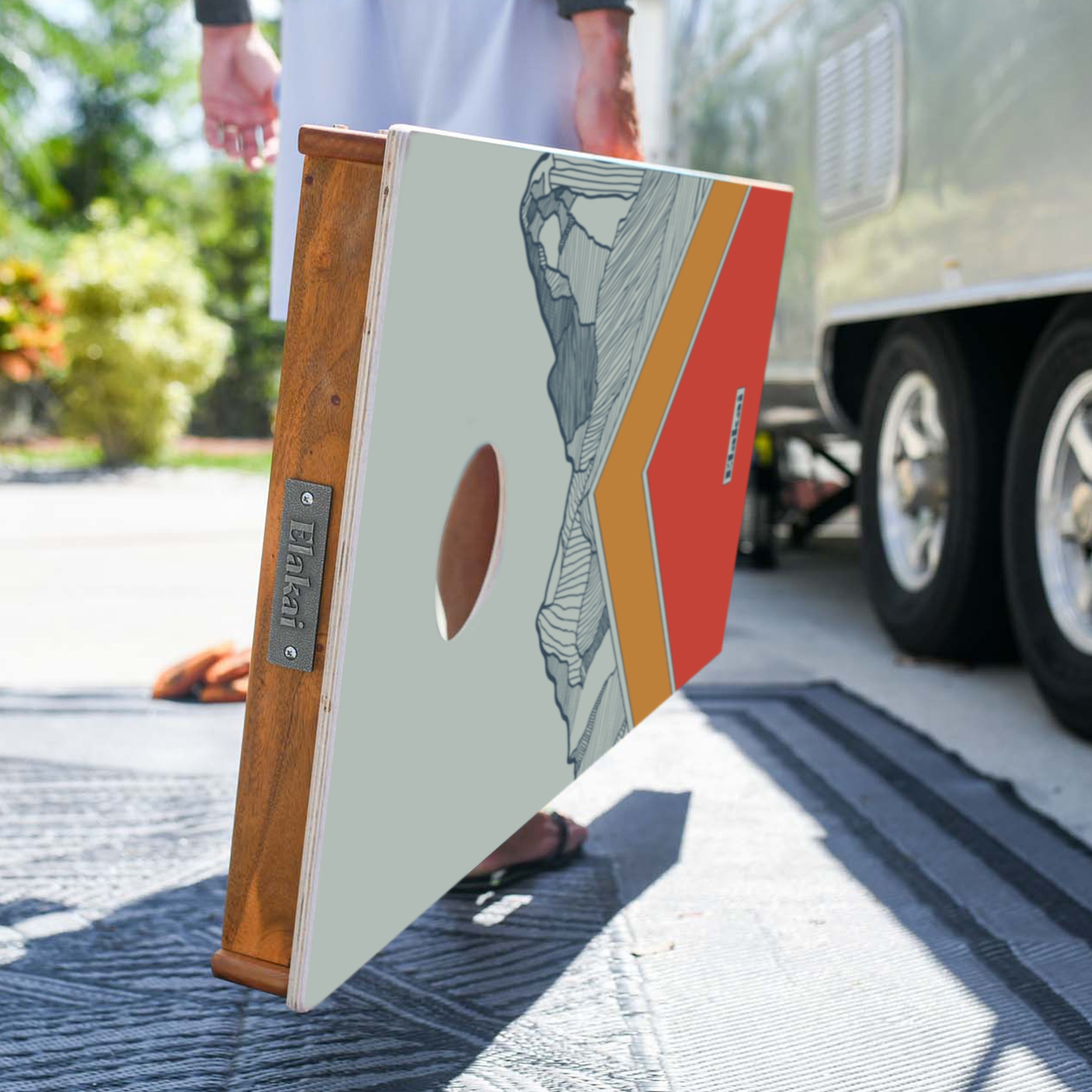 Mount Elakai 2'x4' Cornhole Boards - Set of 2
