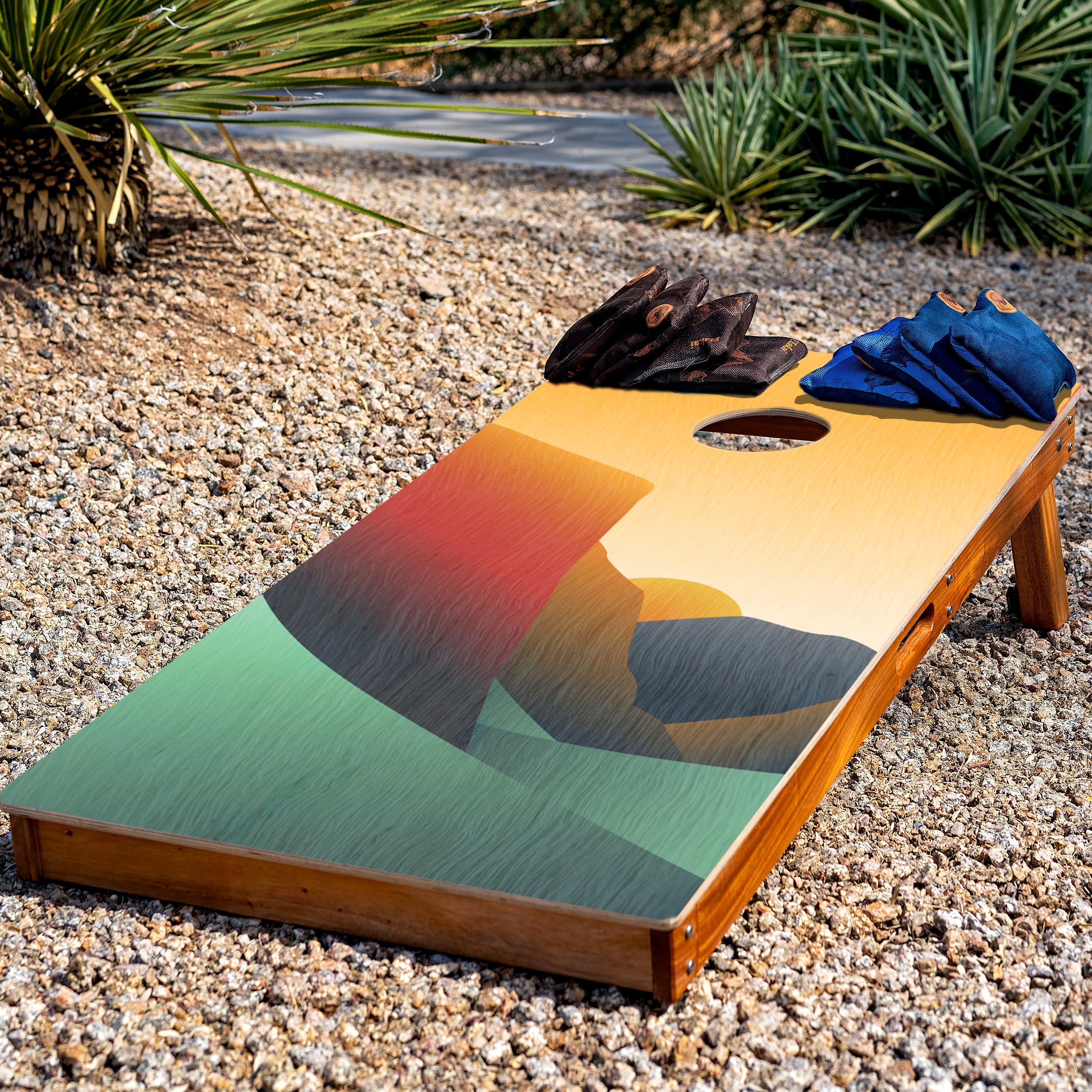Elakai Yosemite 2'x4' Cornhole Boards - Set of 2 - Cornhole Bags Sold Separately