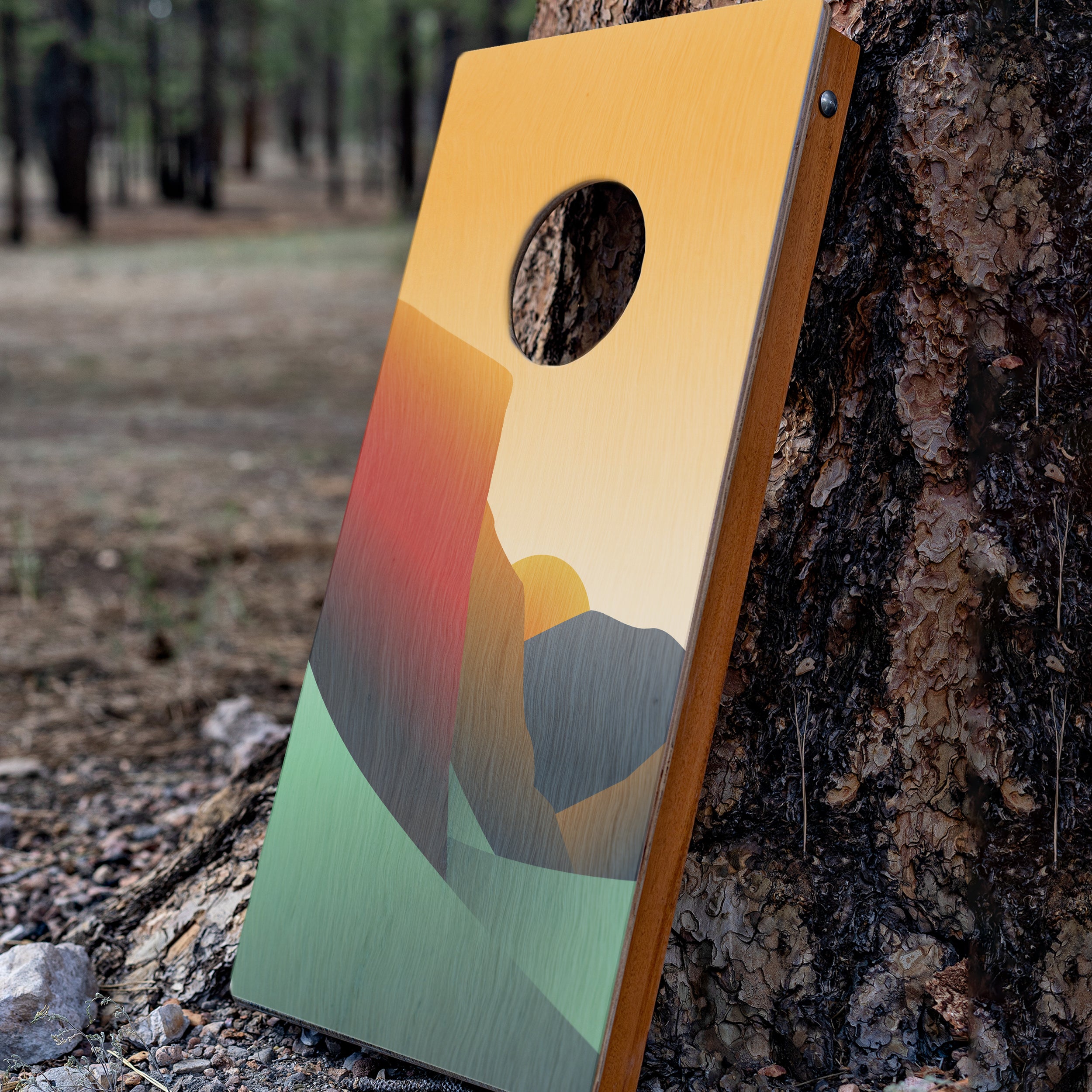 Elakai Yosemite 1'x2' Cornhole Board Set