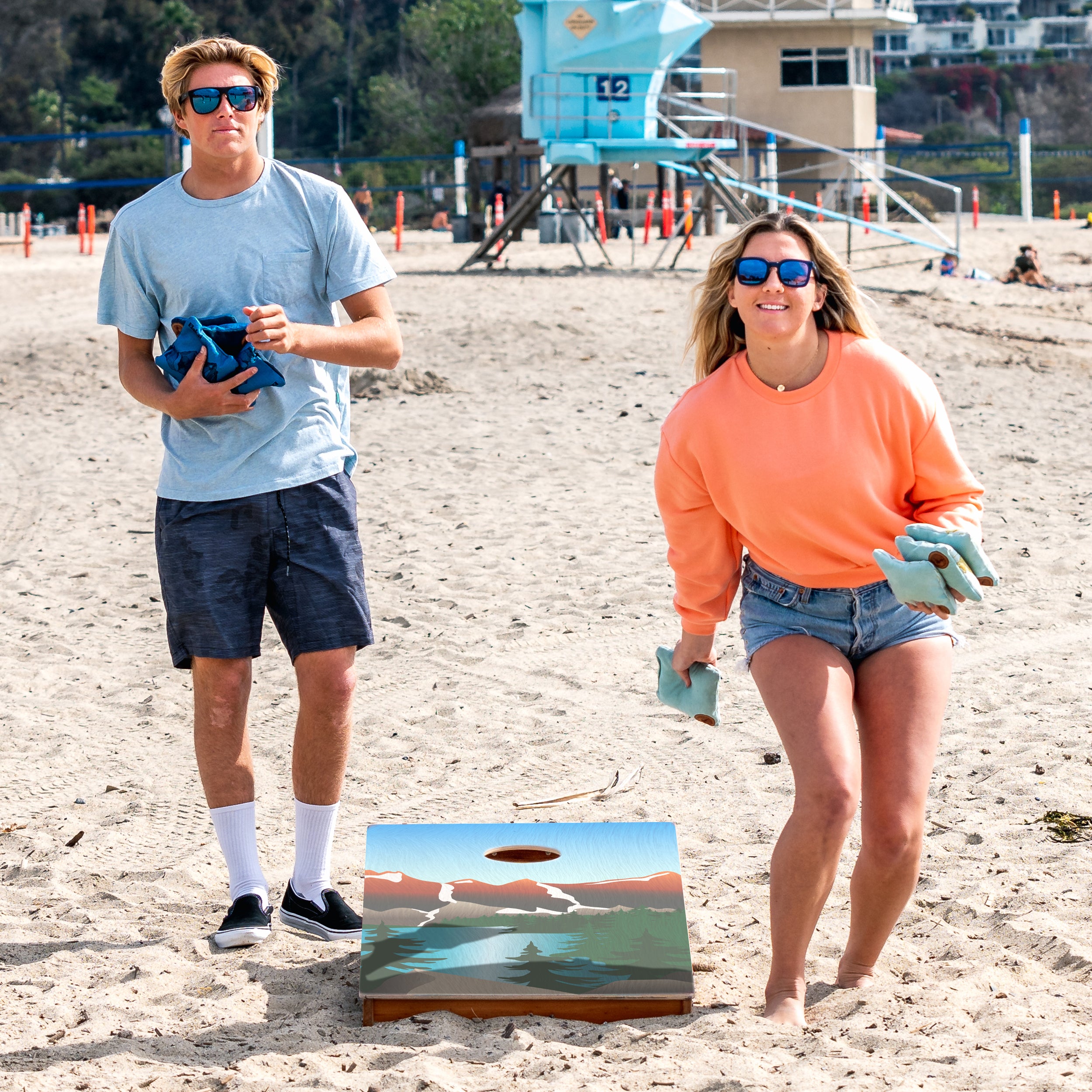 Elakai Rocky Mountain 2'x4' Cornhole Boards - Set of 2
