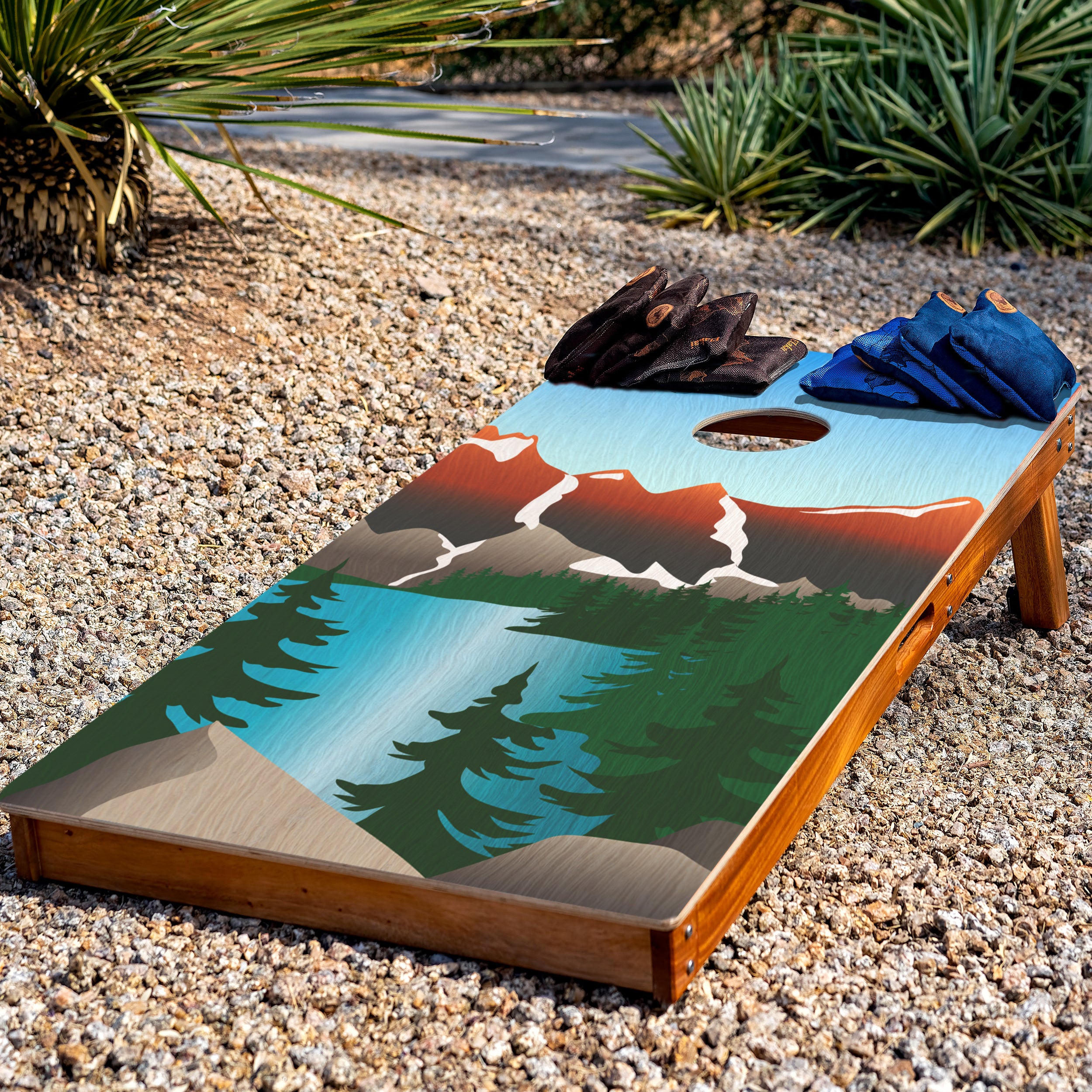 Elakai Rocky Mountain 2'x4' Cornhole Boards - Set of 2