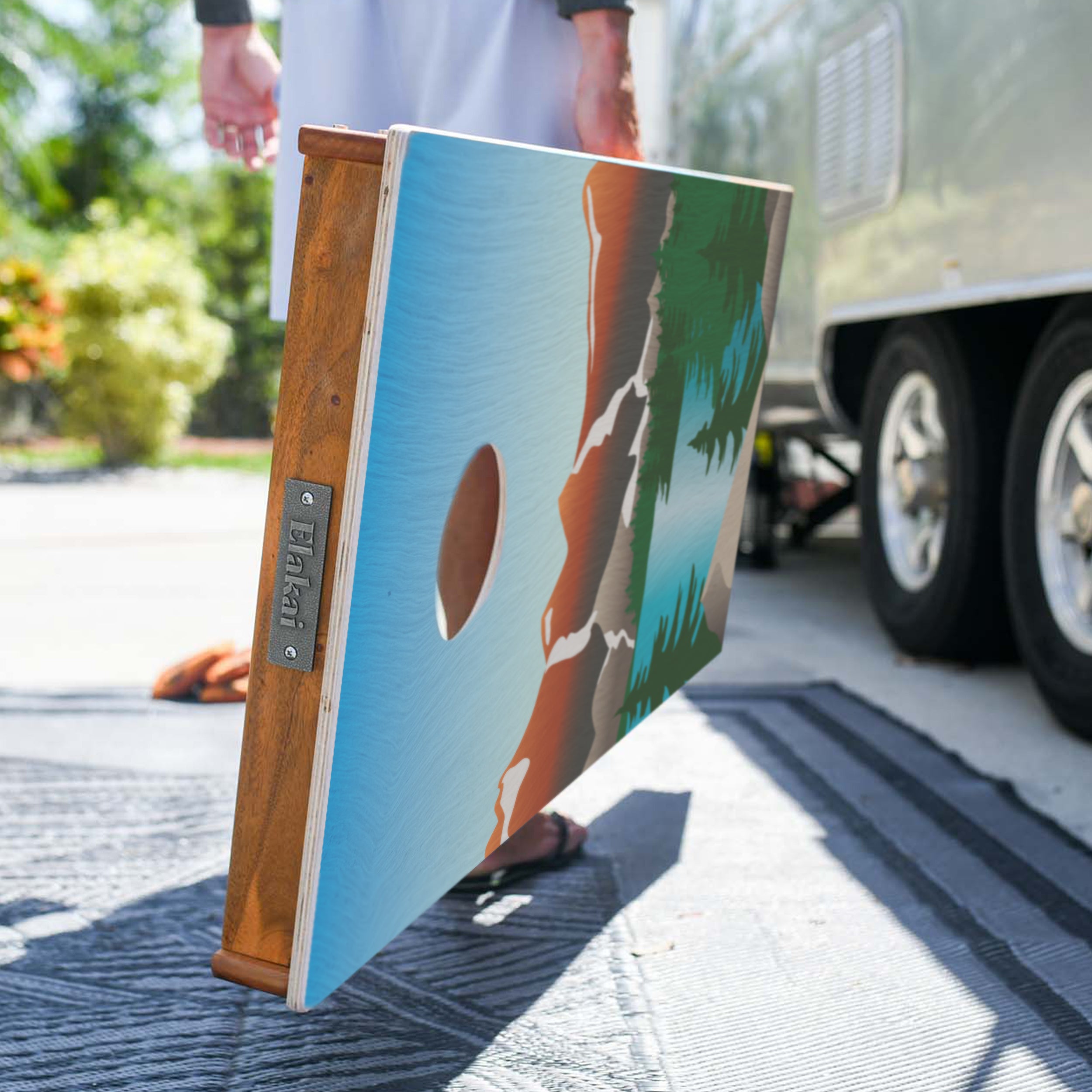 Elakai Rocky Mountain 2'x4' Cornhole Boards - Set of 2