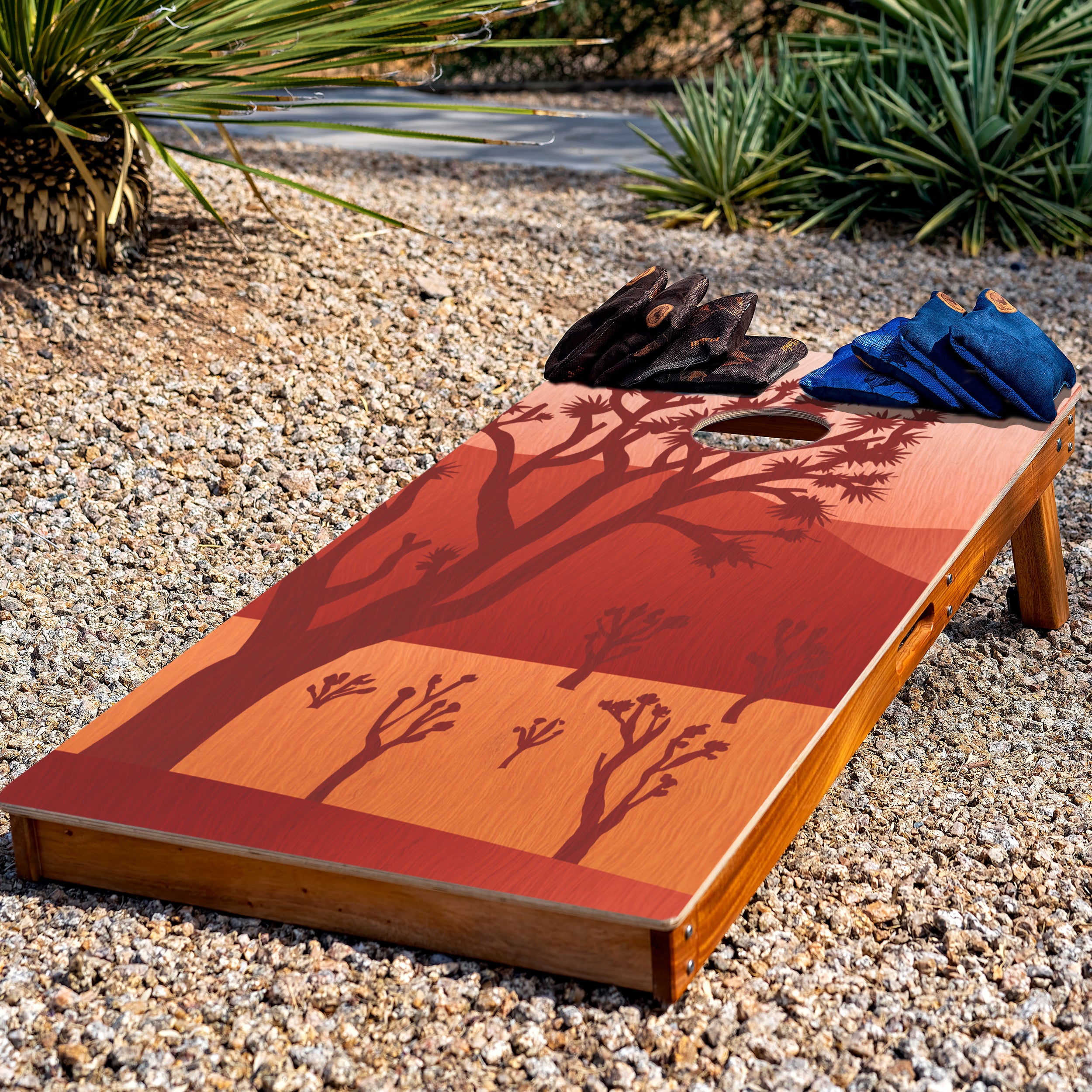 Elakai Joshua Tree 2'x4' Cornhole Boards - Set of 2