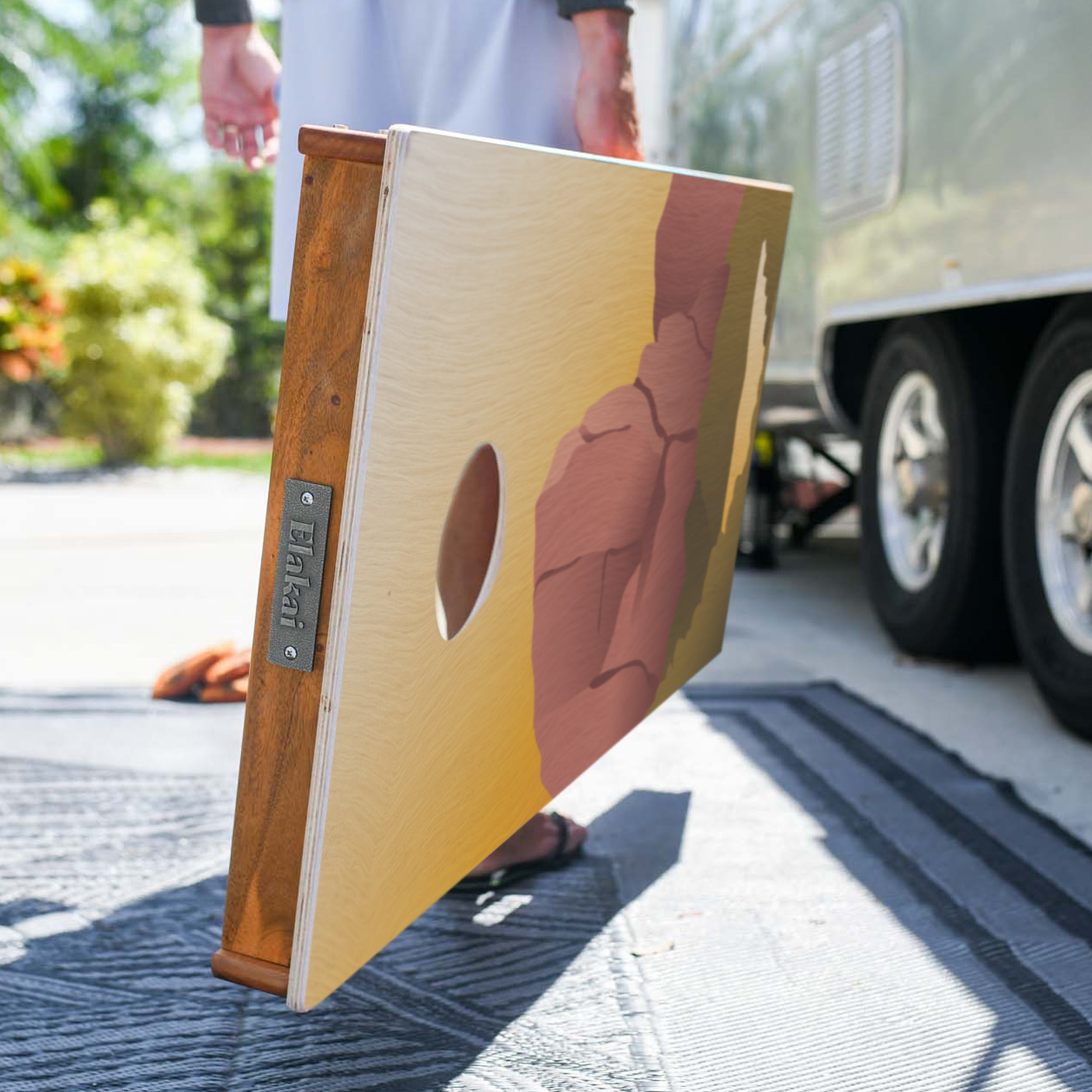 Elakai Zion 2'x4' Cornhole Boards - Set of 2