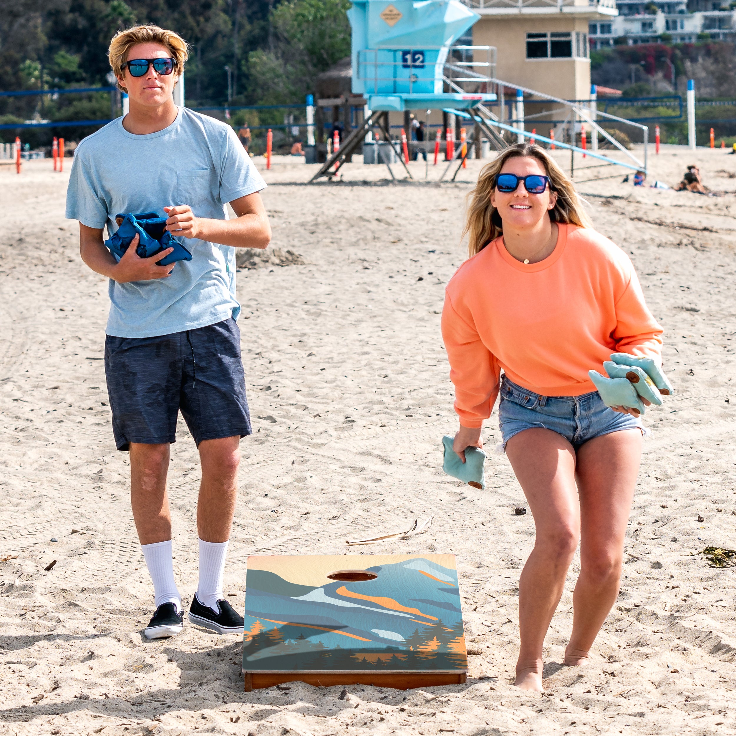 Elakai Grand Teton 2'x4' Cornhole Boards - Set of 2