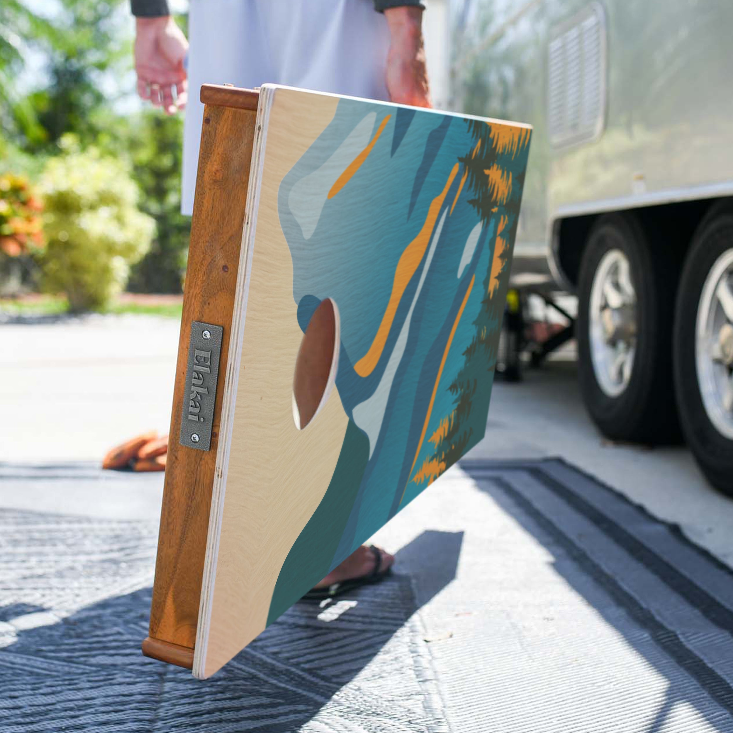Elakai Grand Teton 2'x4' Cornhole Boards - Set of 2