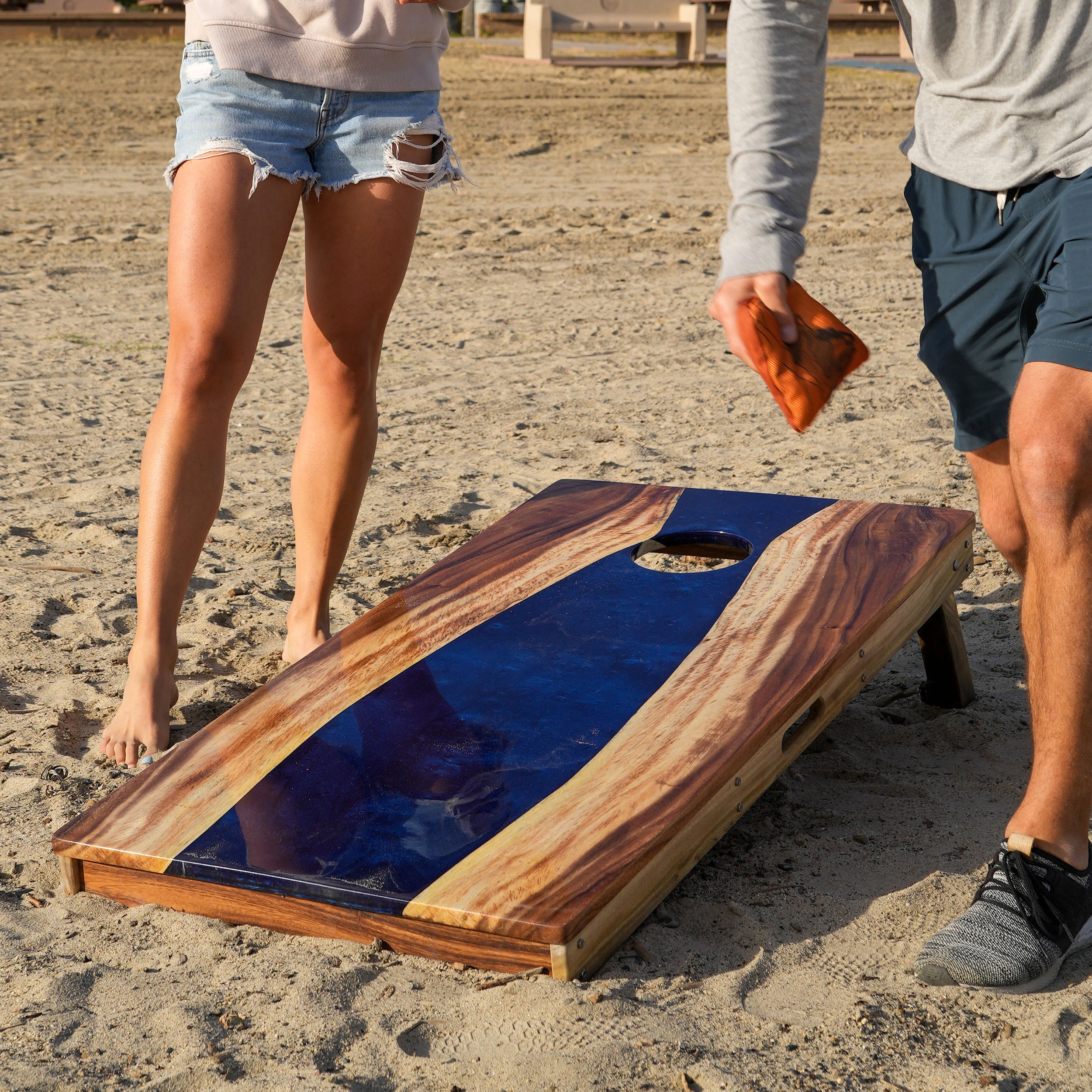Elakai 2'x4' Pathfinder ART Cornhole Board game