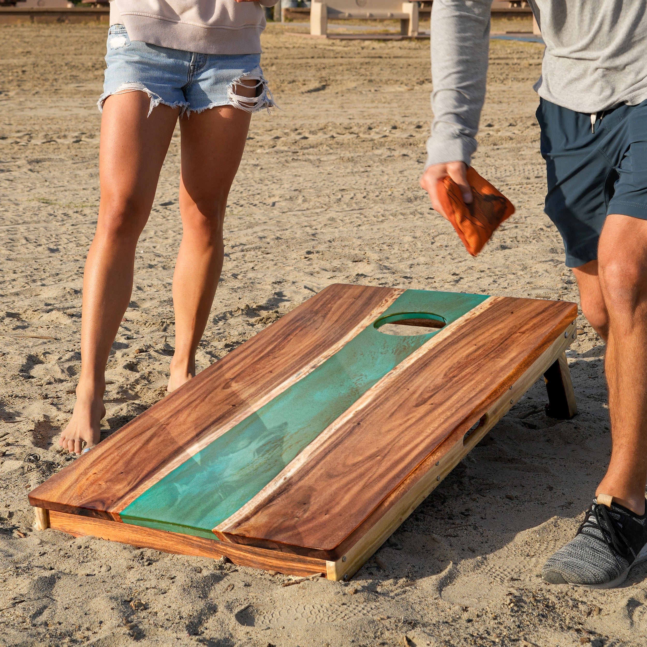 Elakai 2'x4' Pathfinder ART Cornhole Board game