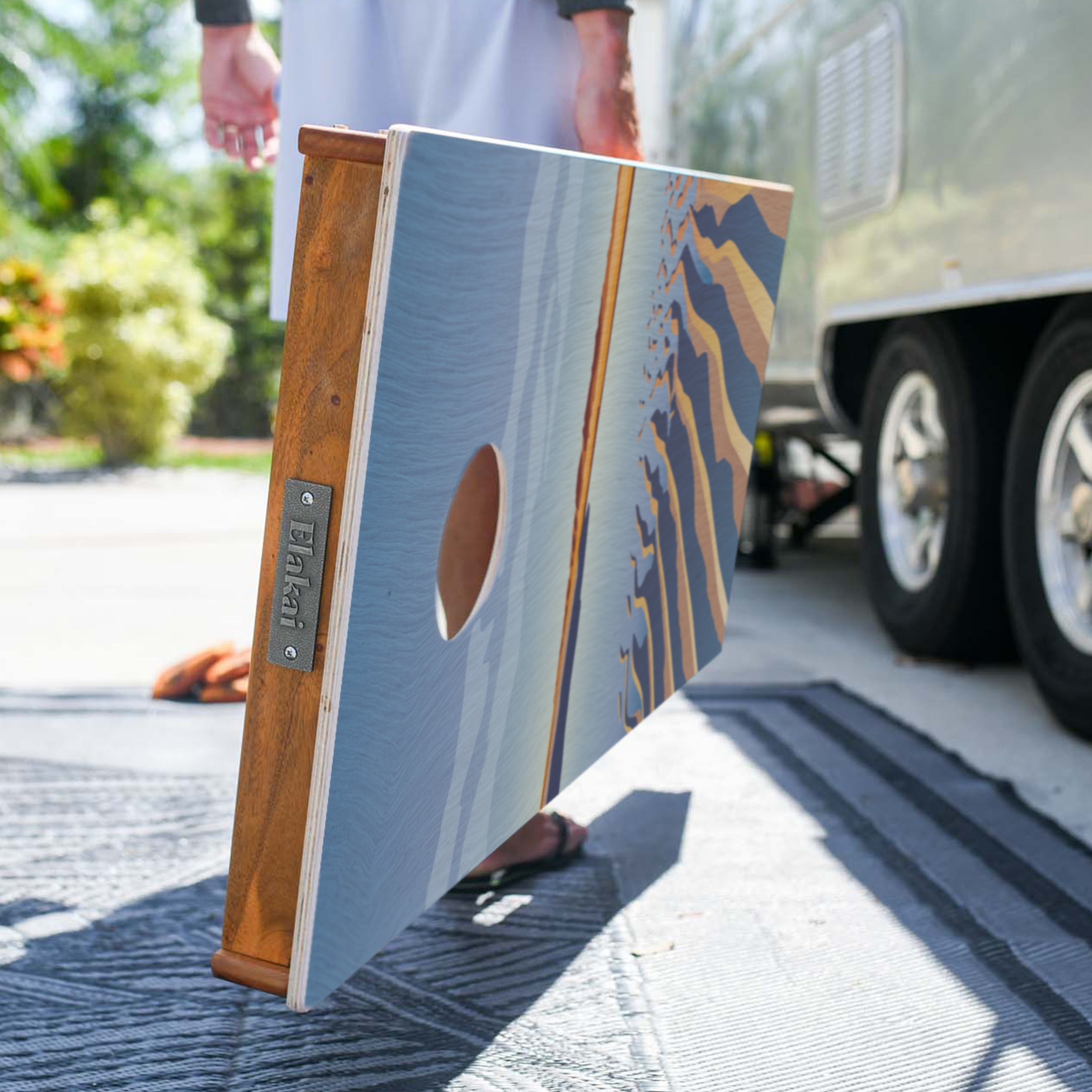 Elakai Cape Cod 2'x4' Cornhole Board
