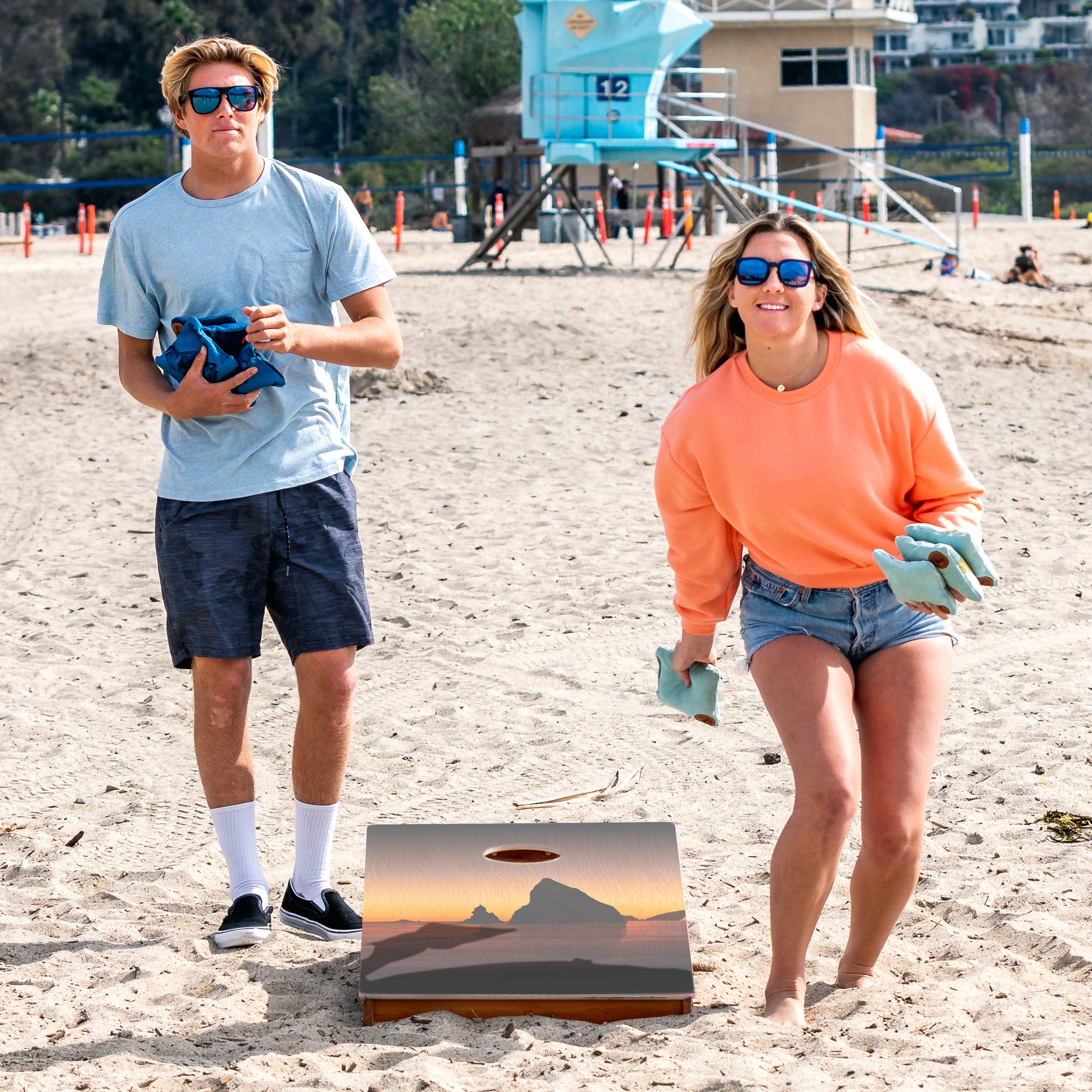 Elakai Olympic 2'x4' Cornhole Boards - Set of 2 - Cornhole Bags Sold Separately