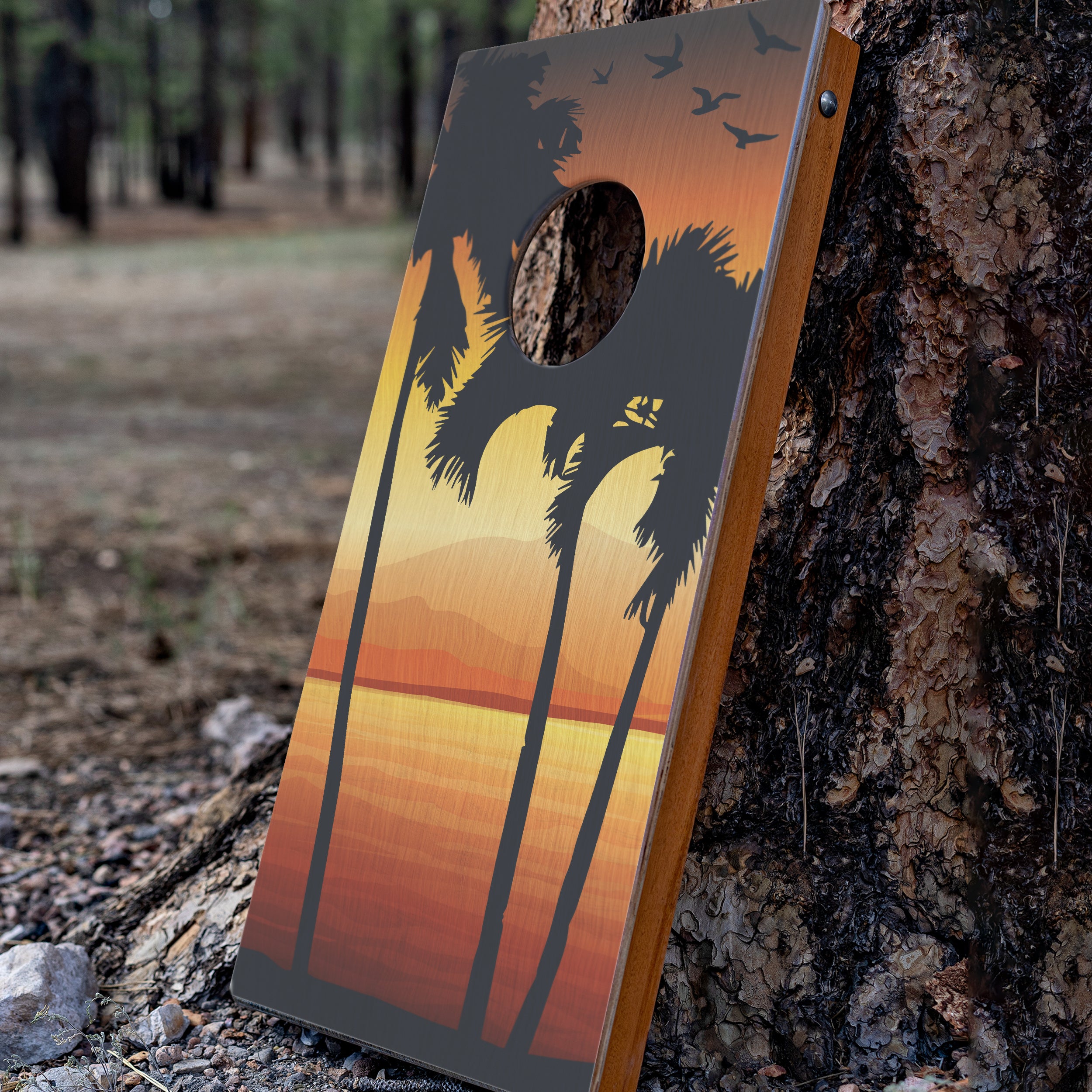 Elakai Virgin Islands 1'x2' Cornhole Board Set