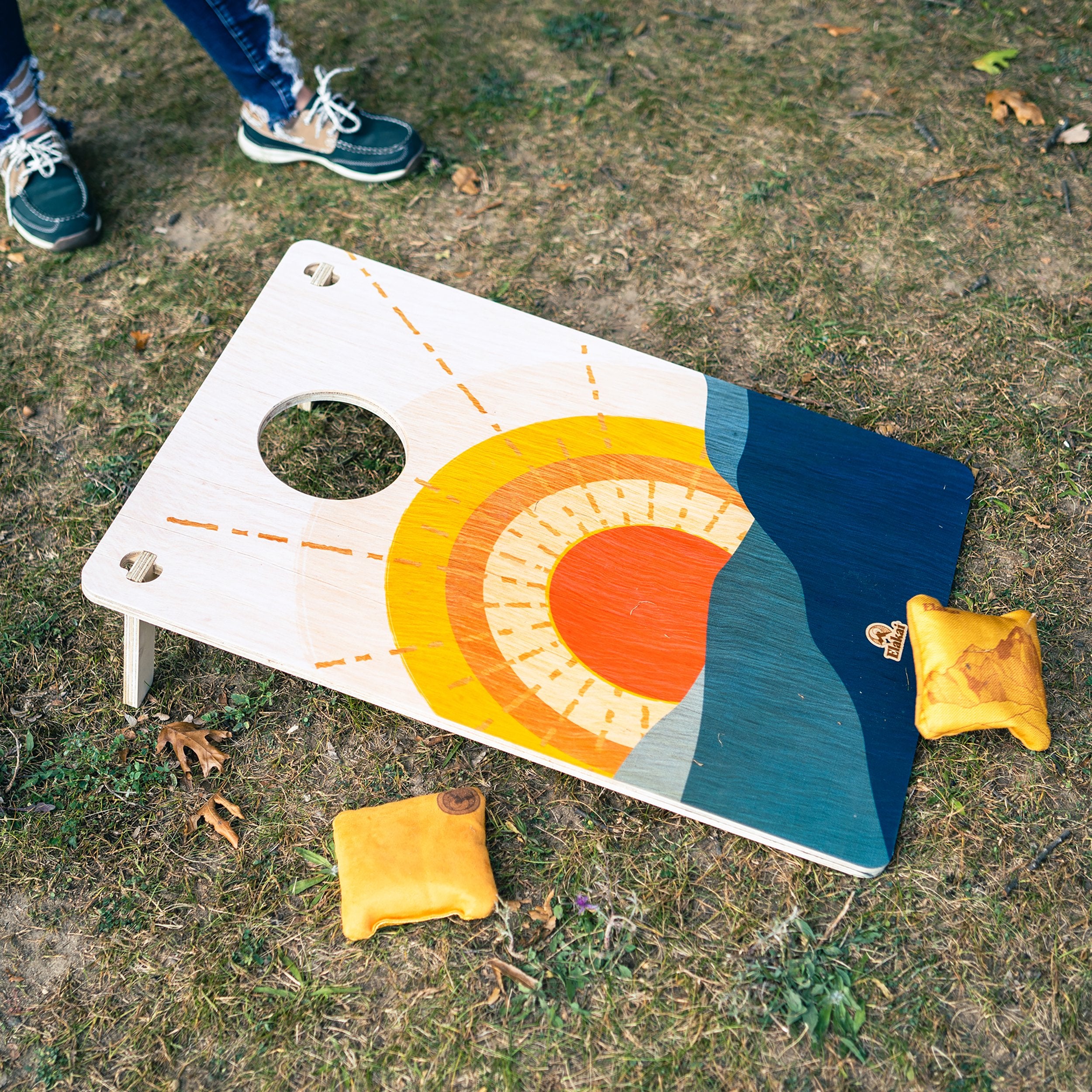 Elakai Sunrise 22"x31" Weekender Cornhole Boards - Set of 2