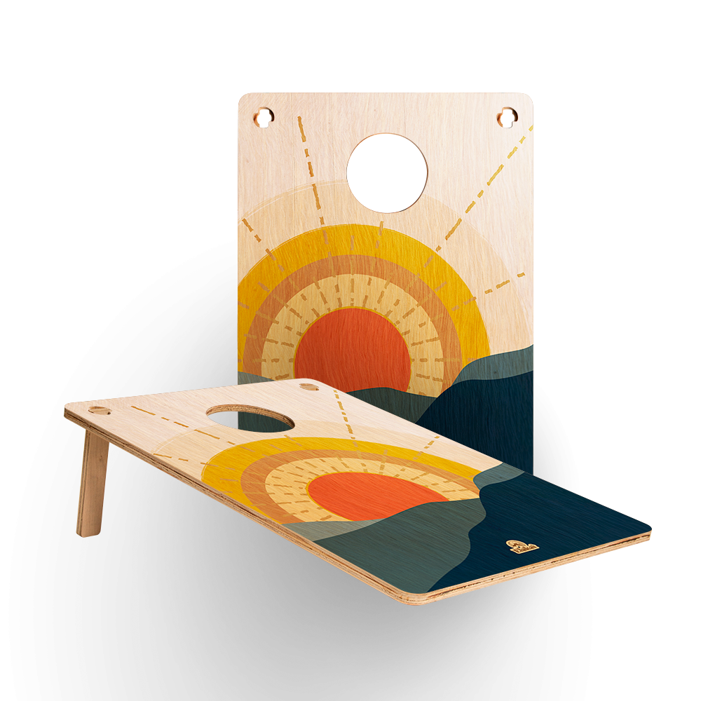 Elakai Sunrise 22"x31" Weekender Cornhole Boards - Set of 2